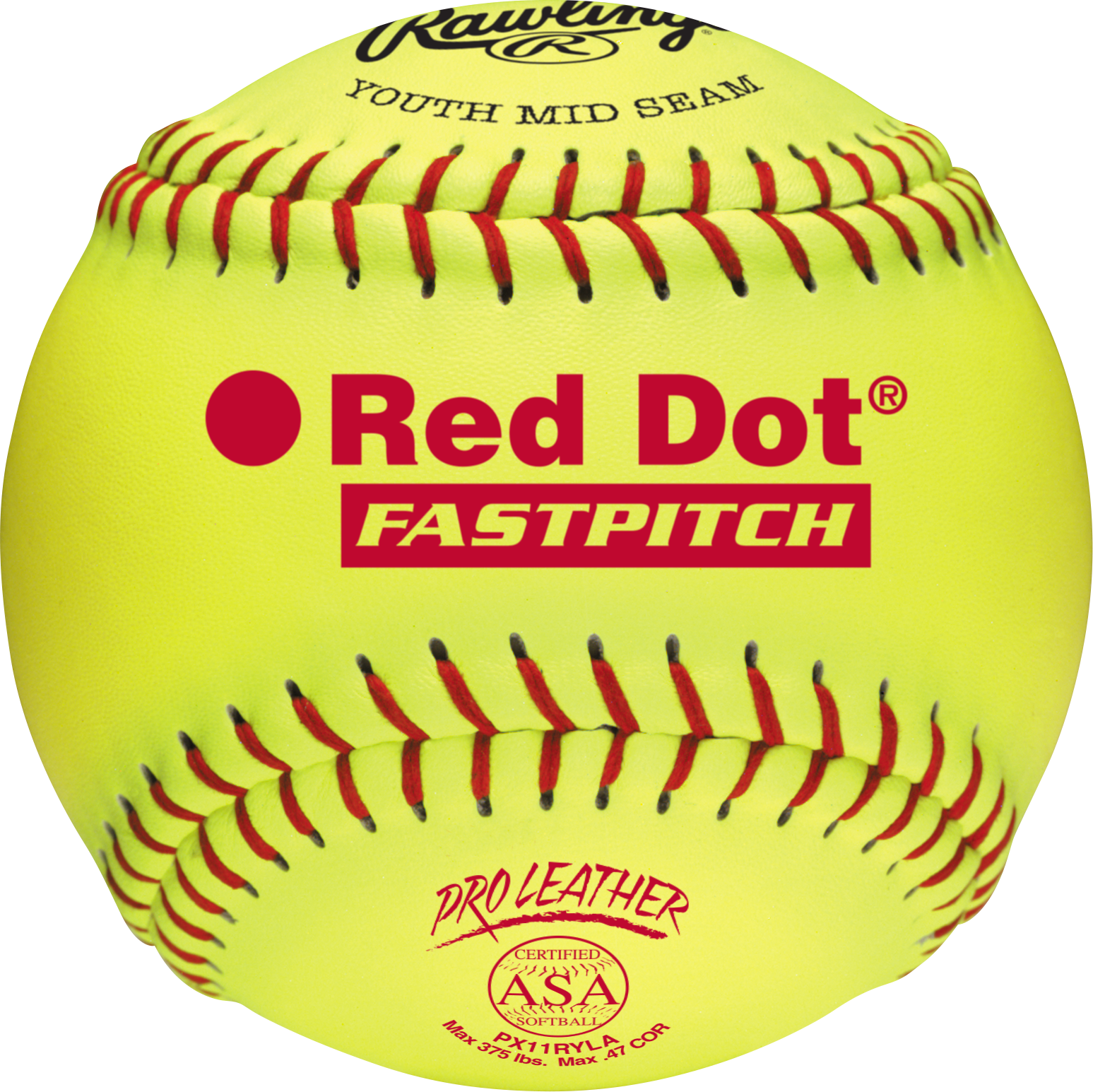Rawlings 11-Inch Pro Leather Red Dot Usa