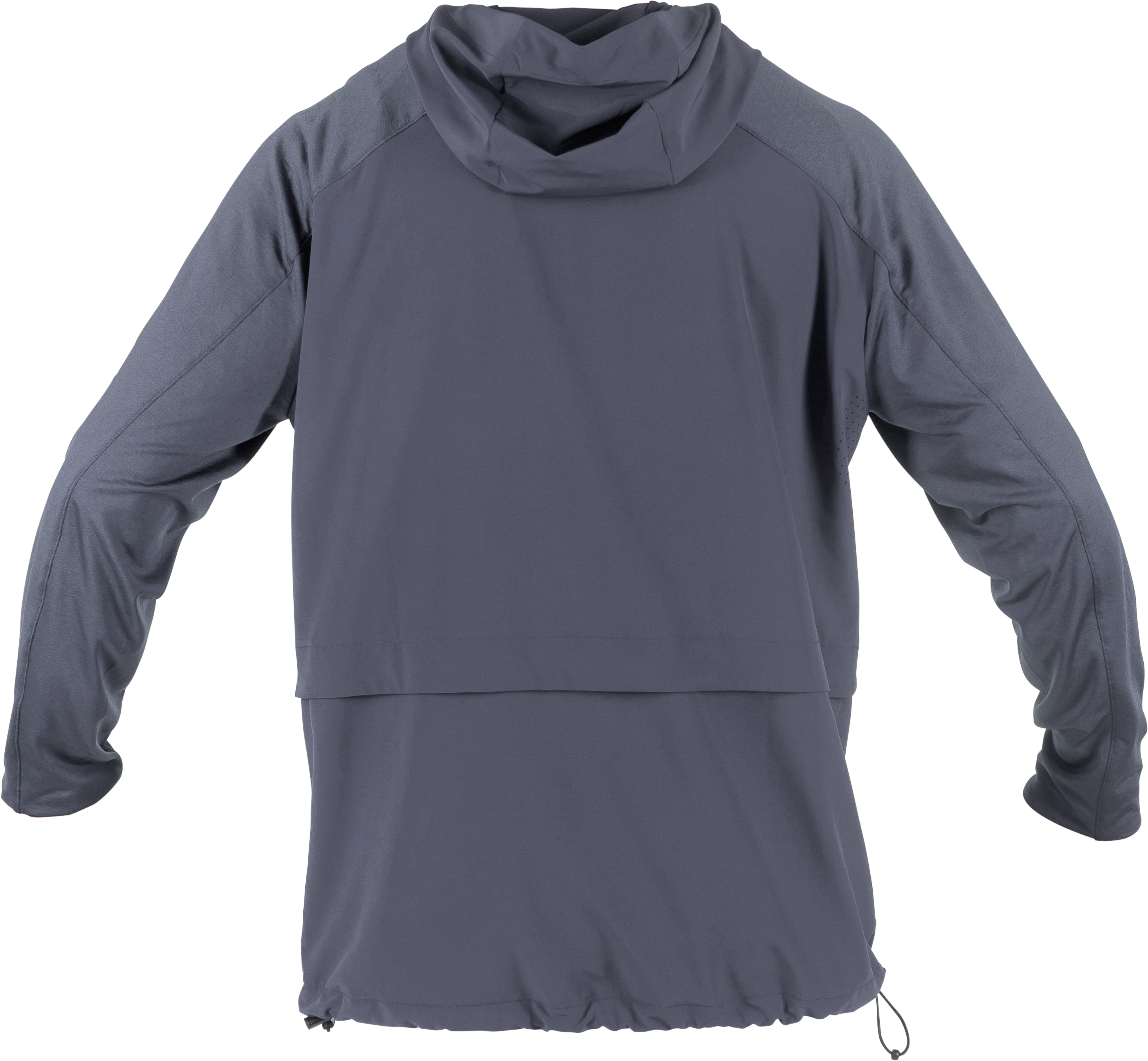 Rawlings Adult Gold Collection Long Sleeve Hooded Jacket - Small - Blue Gray