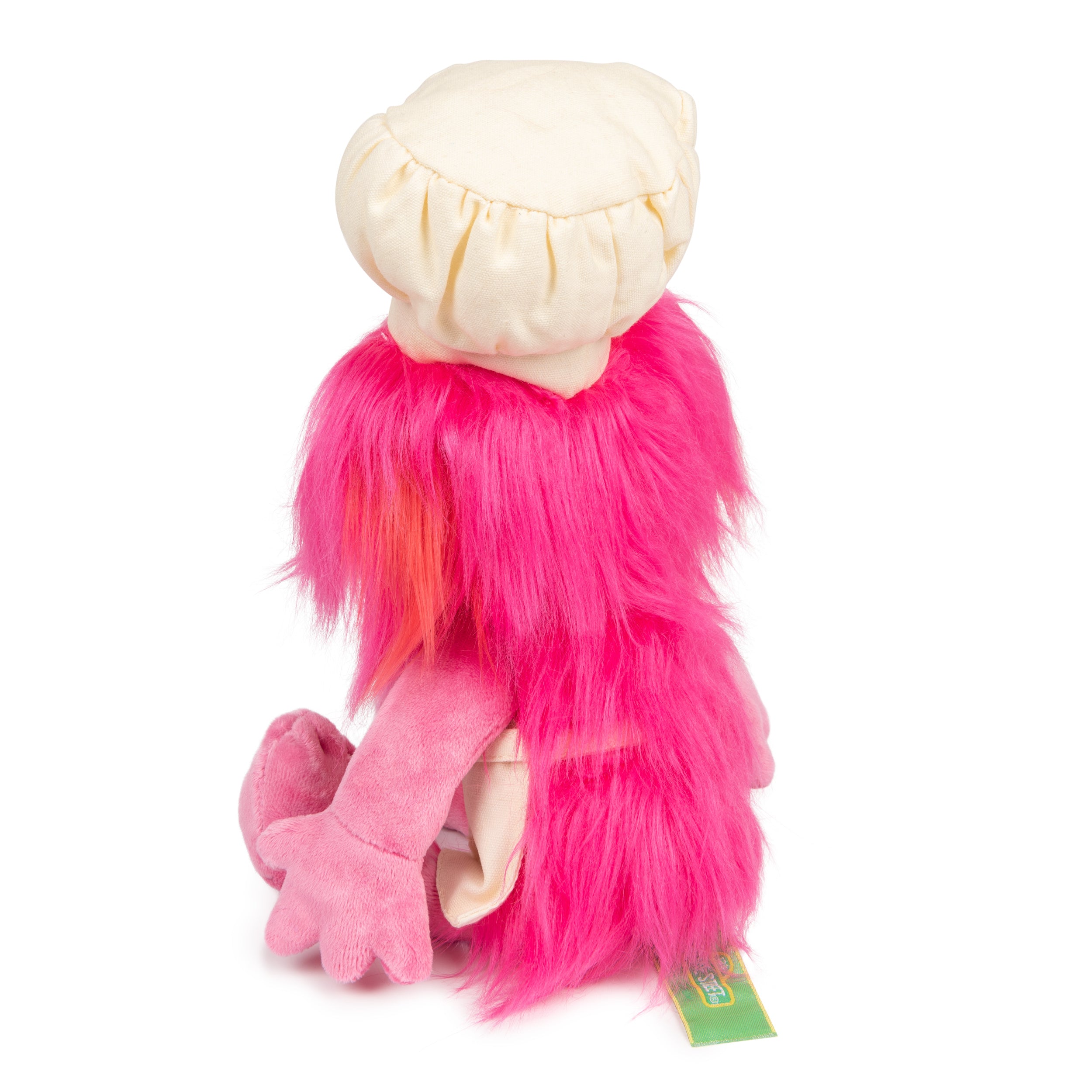 GUND Sesame Street Official Gonger Muppet Plush, Premium Plush Toy for Ages 1 & Up, Pink/Beige, 10”