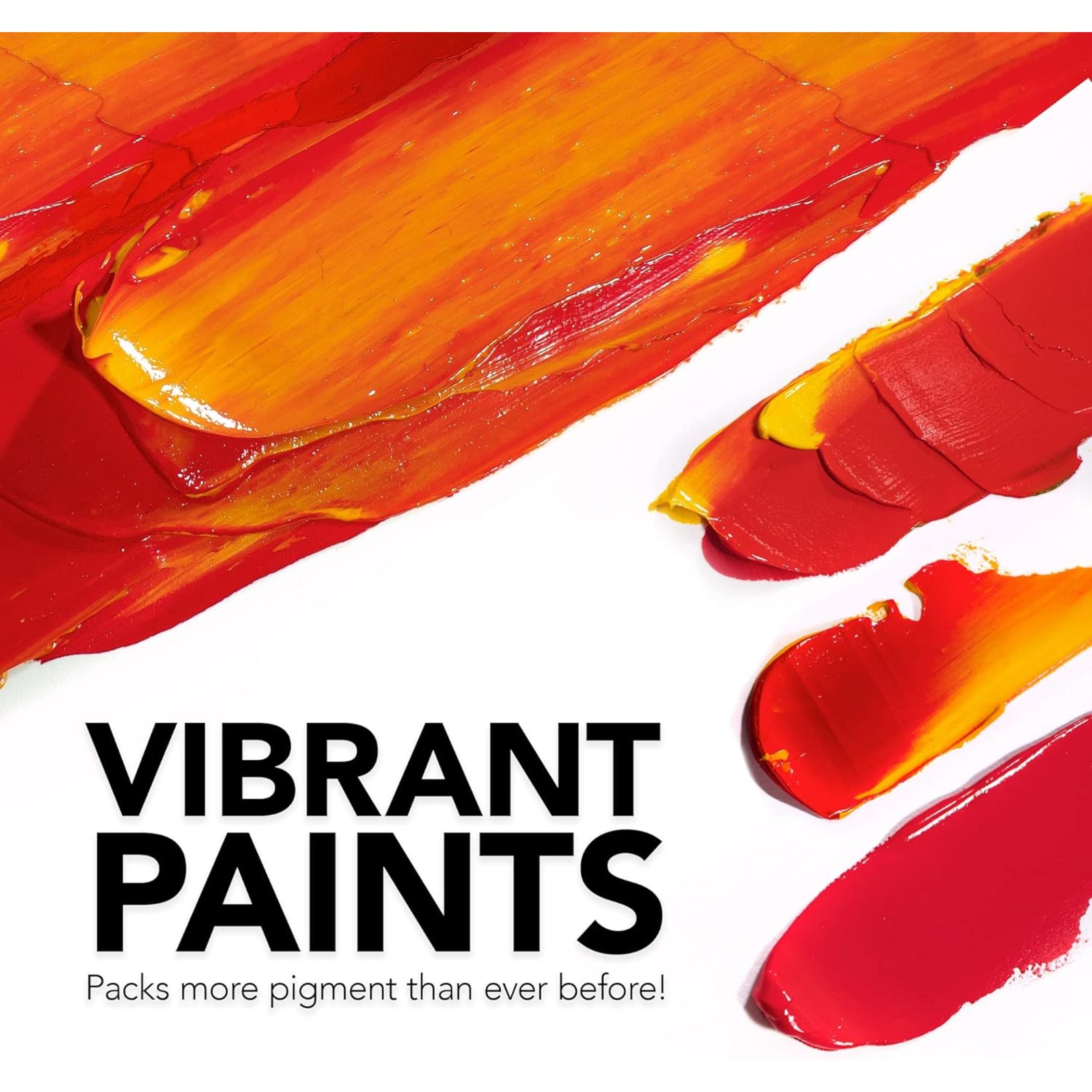 System3 Acrylic Paint, Heavy Body, Starter Set, Assorted Colors, 59ml, 6 Pieces