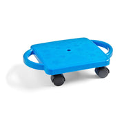 SCOOTER, PLSTC W/HANDLES BLUE