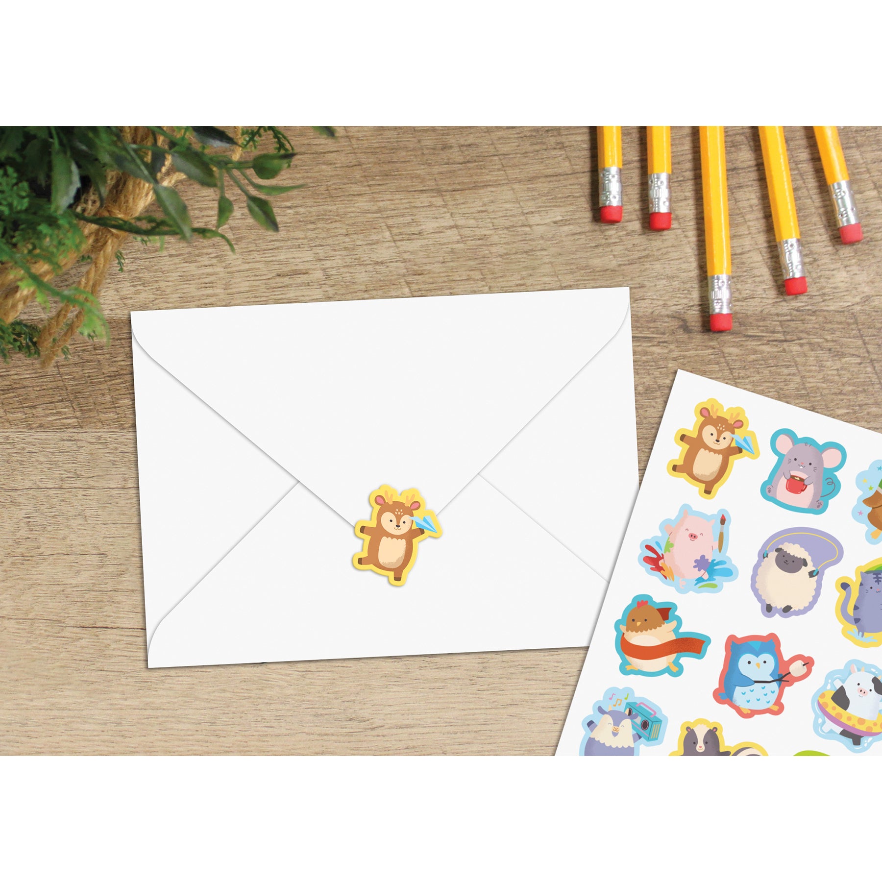 Cute Critters Stickers, Pack of 120