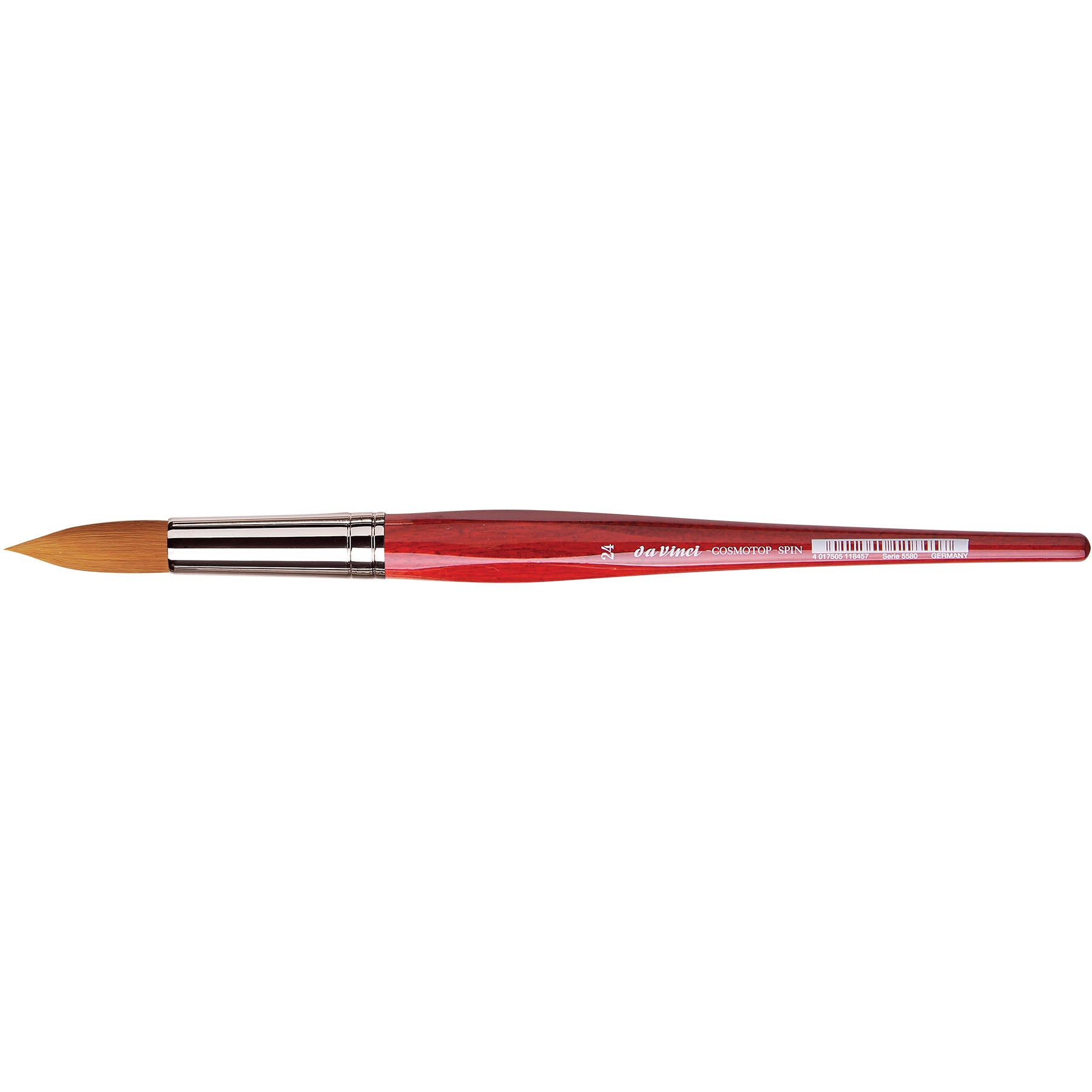 COSMOTOP-SPIN Silkpainting Brush, Synthetic, Watercolor, Round, Size 24