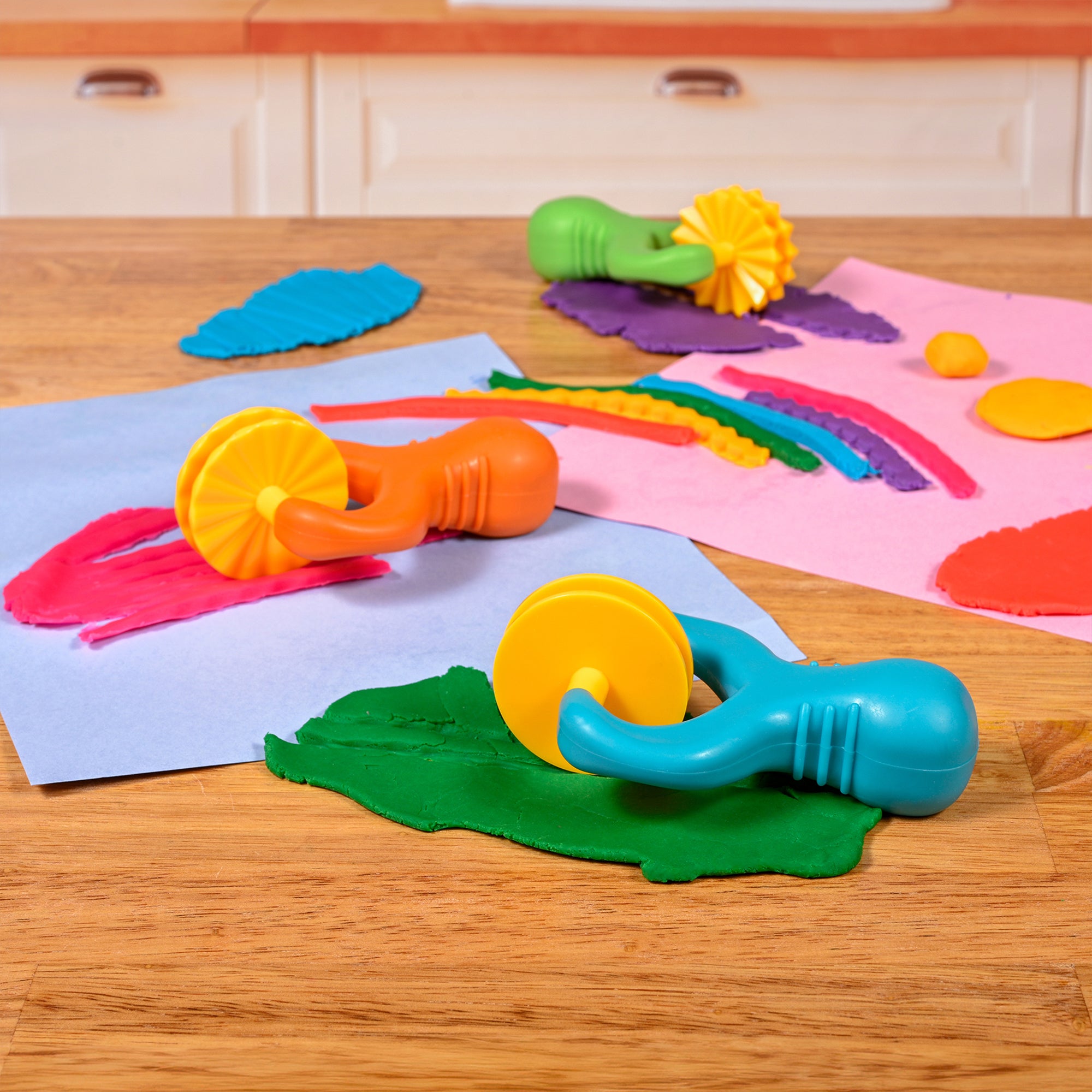 Chunky Dough Strip Cutters-Set of 3