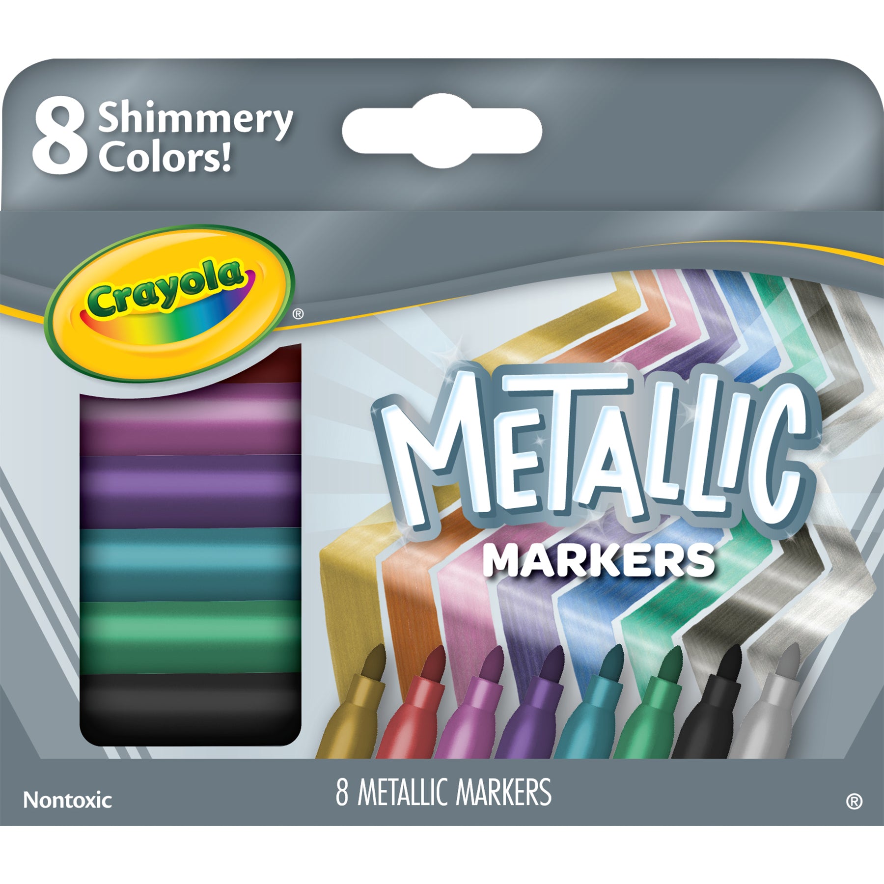 Metallic Markers, Pack of 8