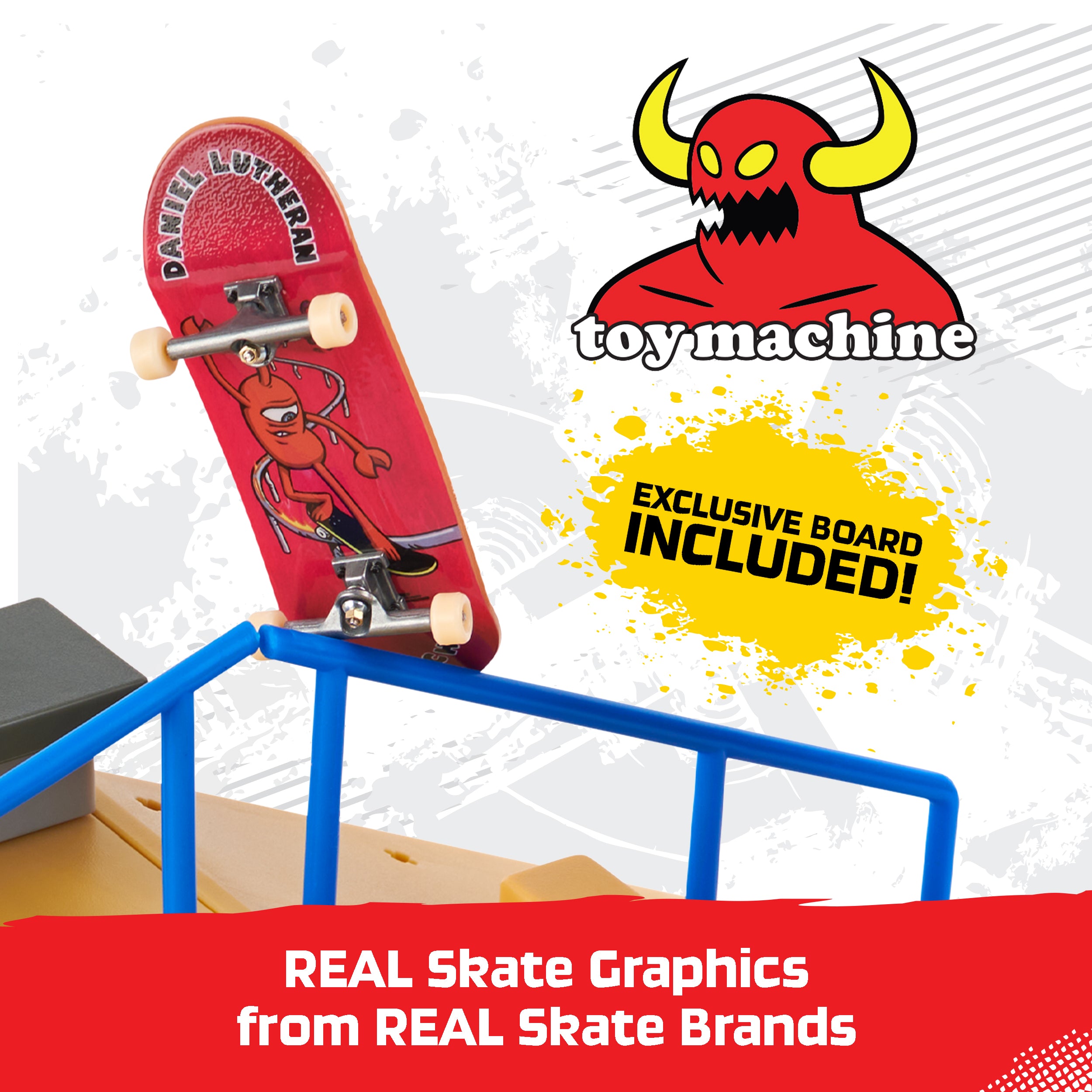 Tech Deck, Jump N’ Grind X-Connect Park Creator, Customizable and Buildable Ramp Set with Exclusive Fingerboard, Kids Toy for Ages 6 and up