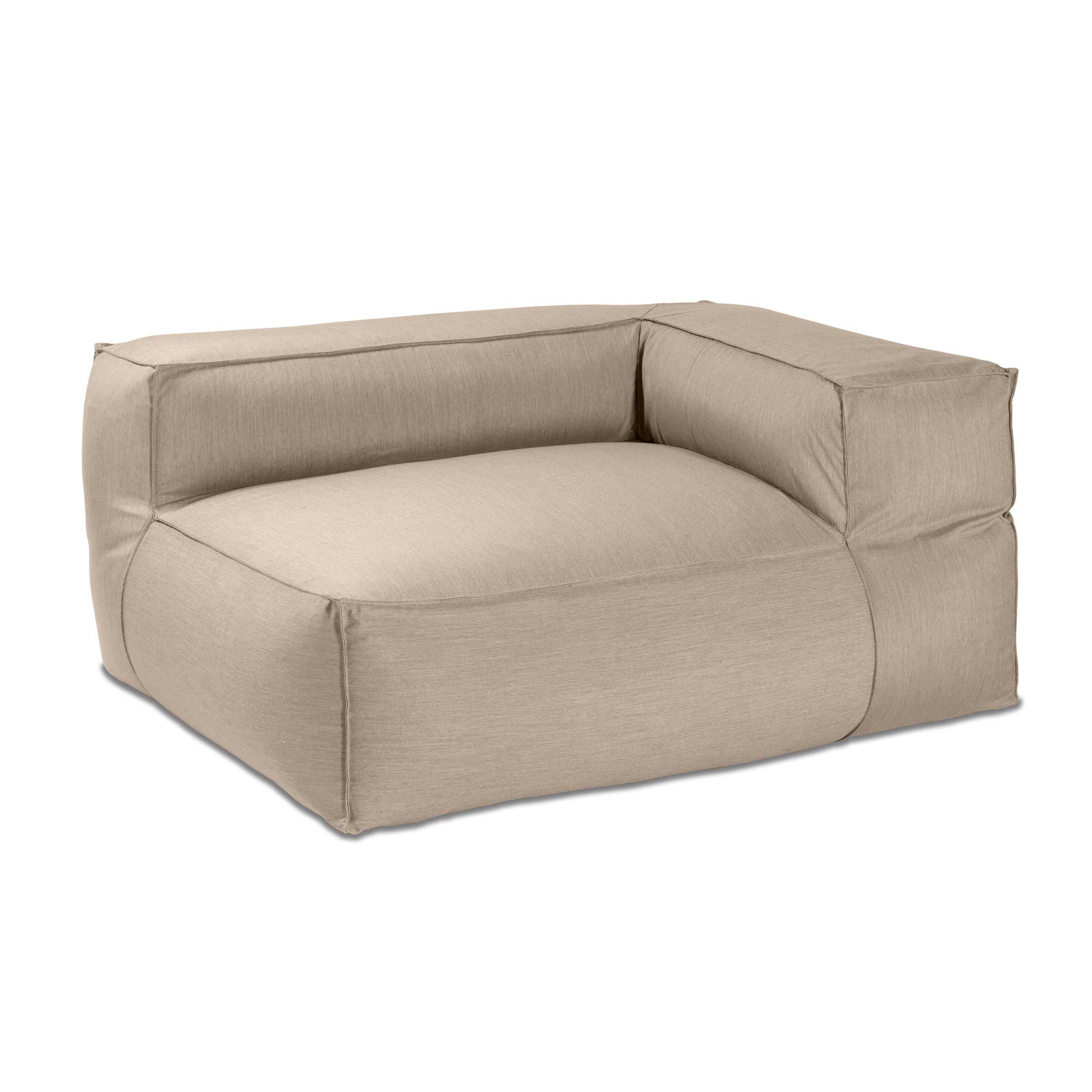 Baya Outdoor Left Corner - Sunbrella, Ash