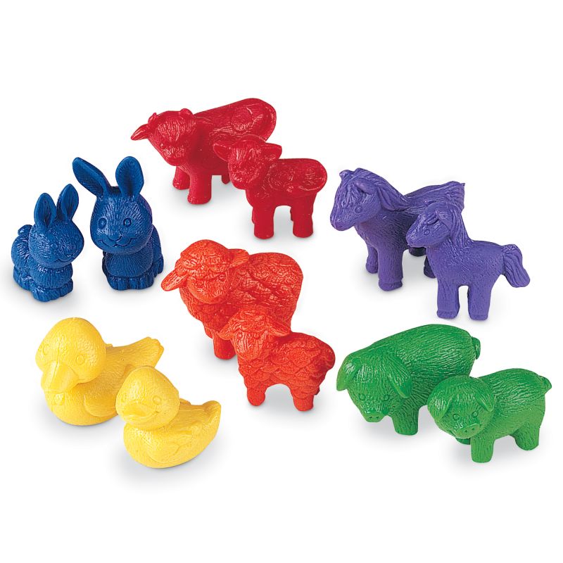 Friendly Farm® Animal Counters, Set of 72