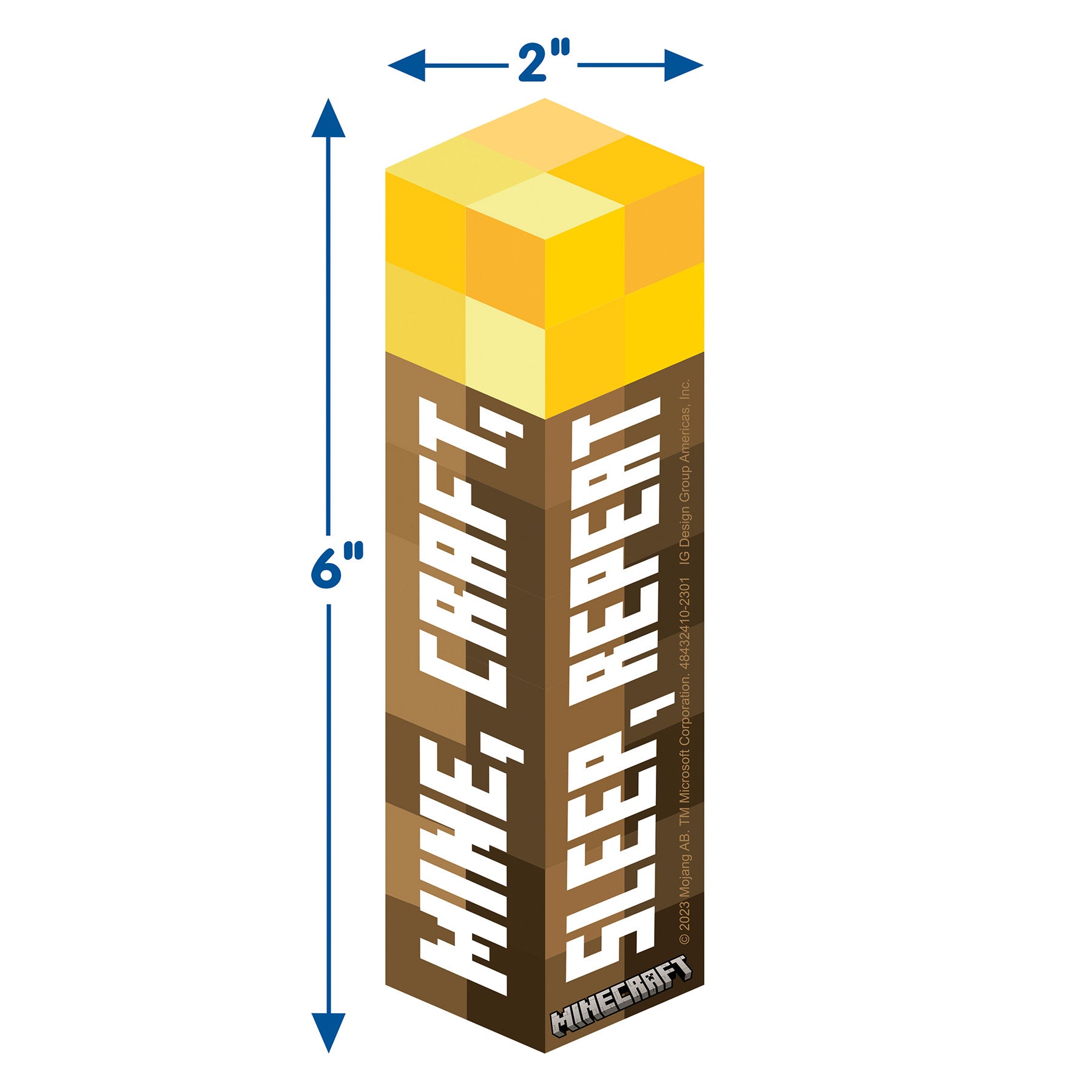 Minecraft Bookmark, Pack of 36