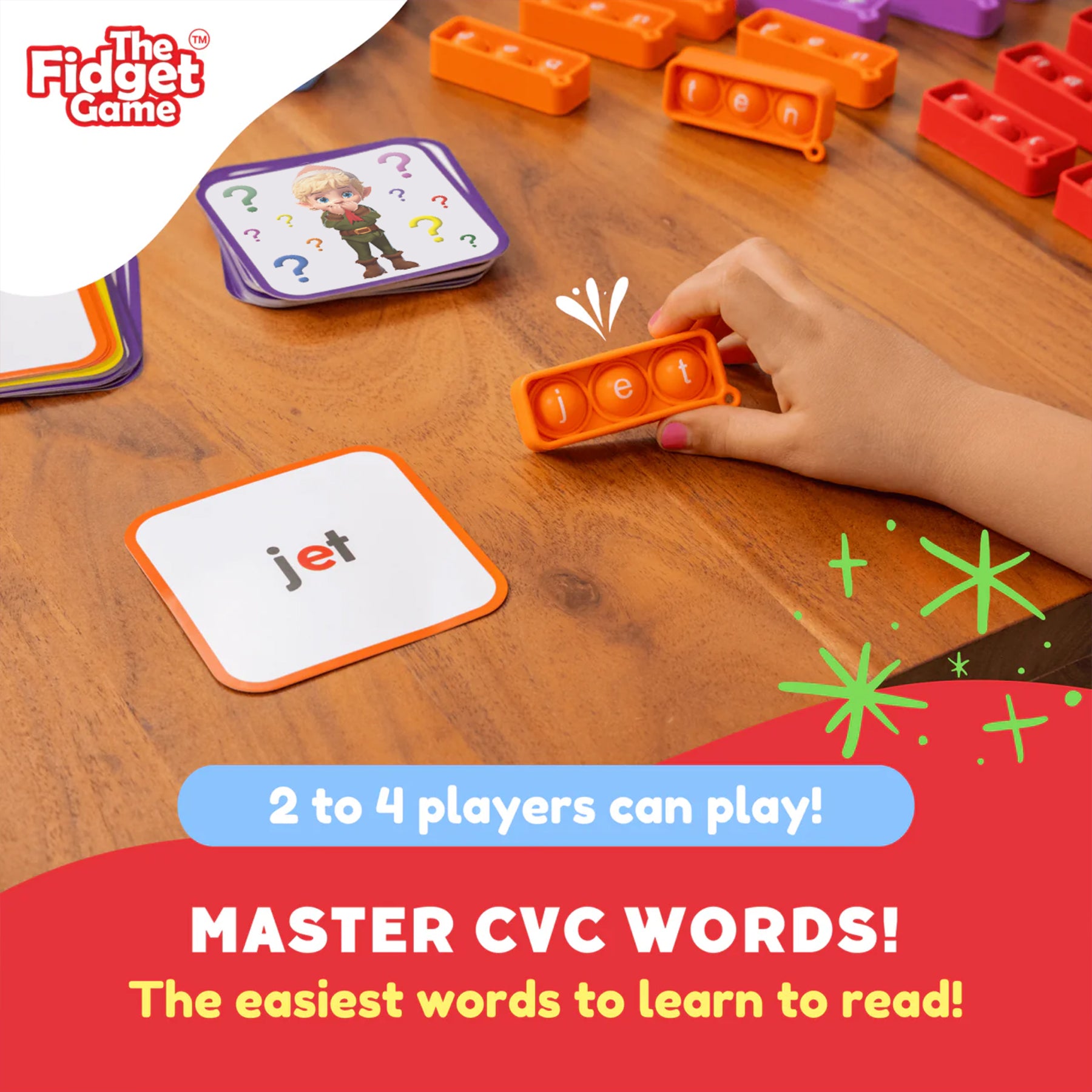 Sneaky Elves CVC Reading Game