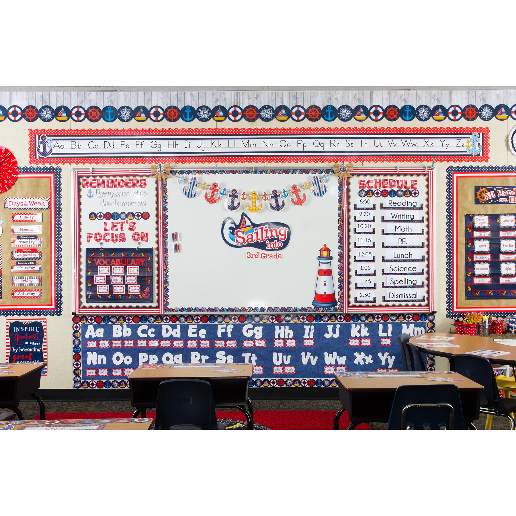 Sailing Into… Bulletin Board