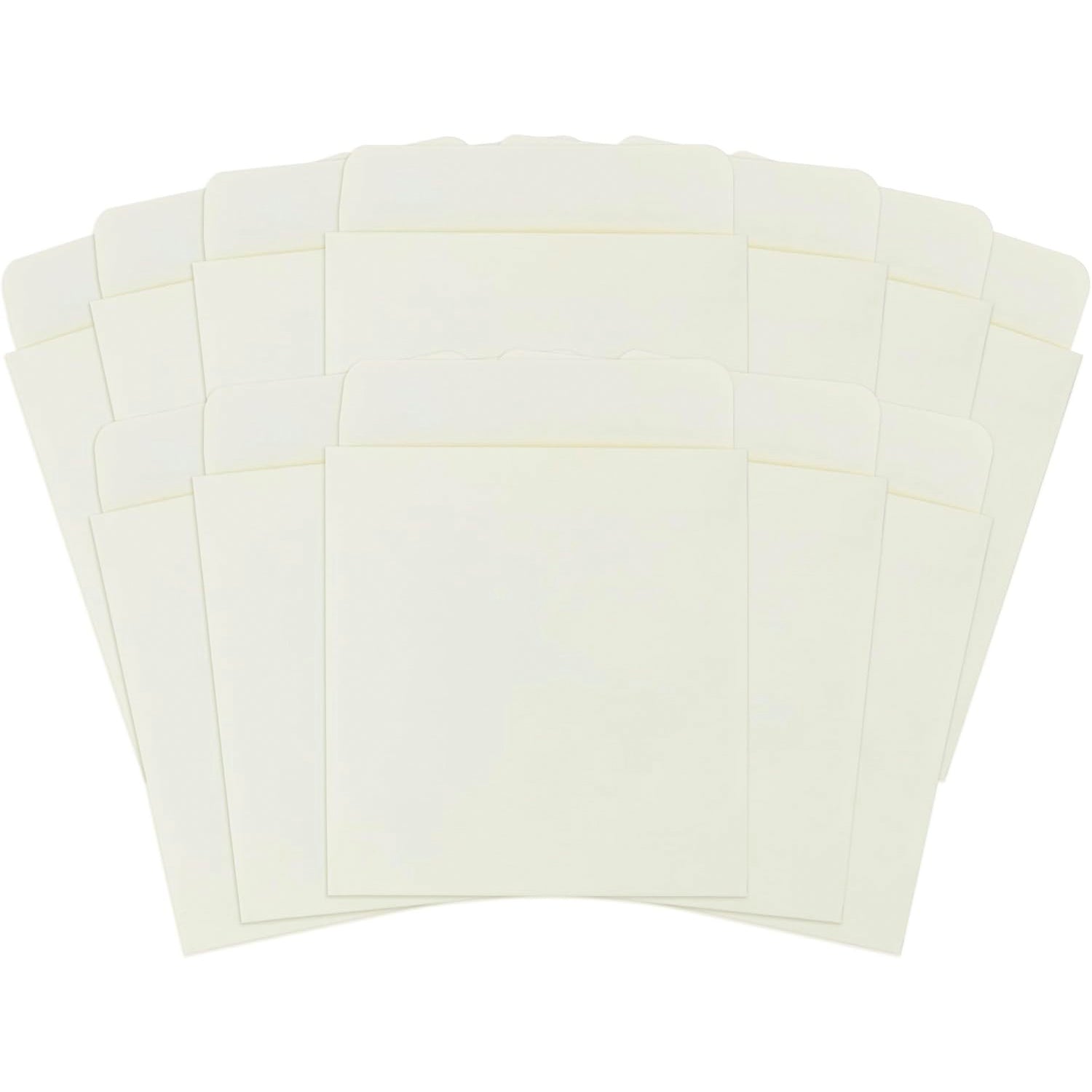 Library Pockets - Manila Self Adhesive, Deep Low Back – 50ct.