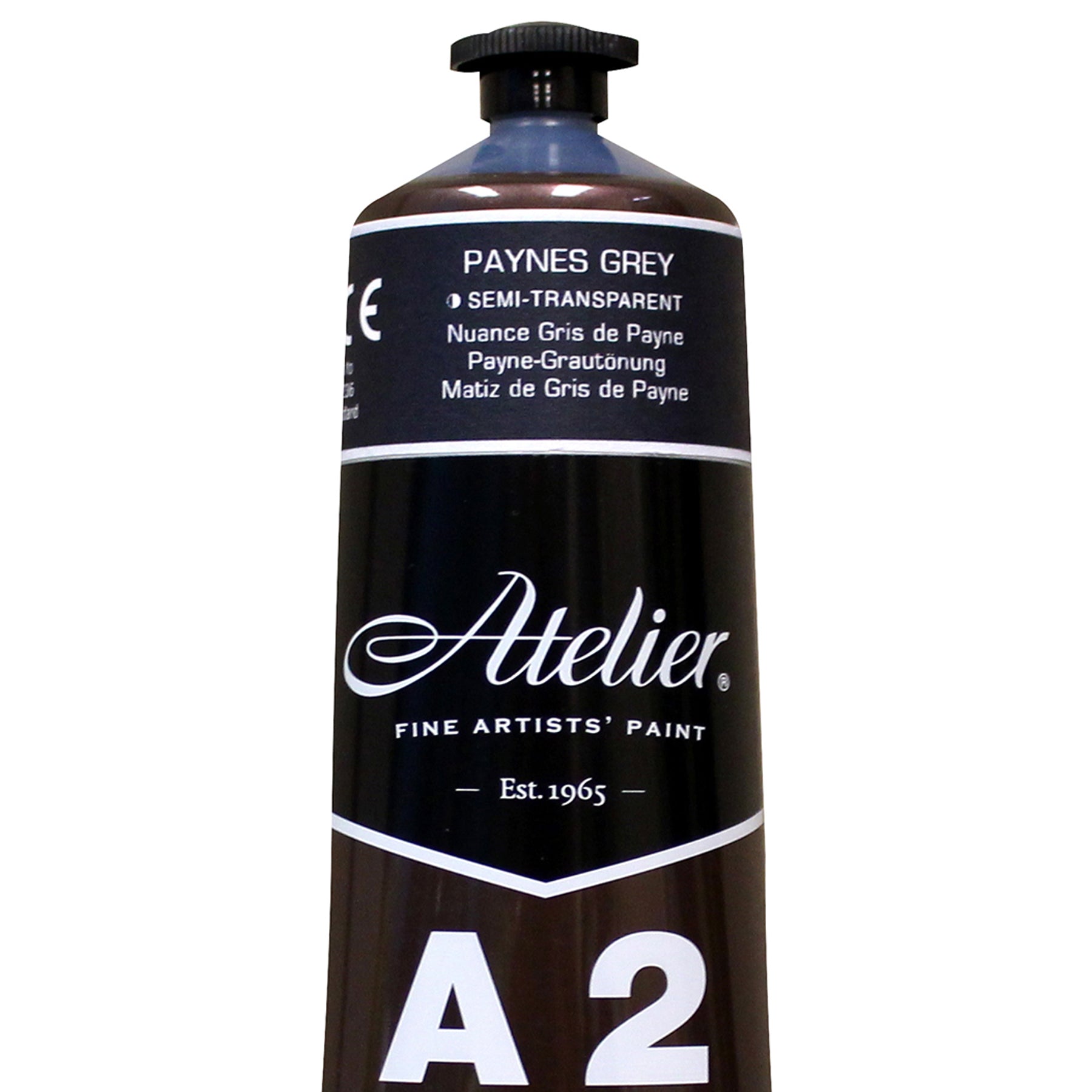 A2 Heavy Body Lightfast Artist Acrylic, 4 oz., Paynes Grey Hue
