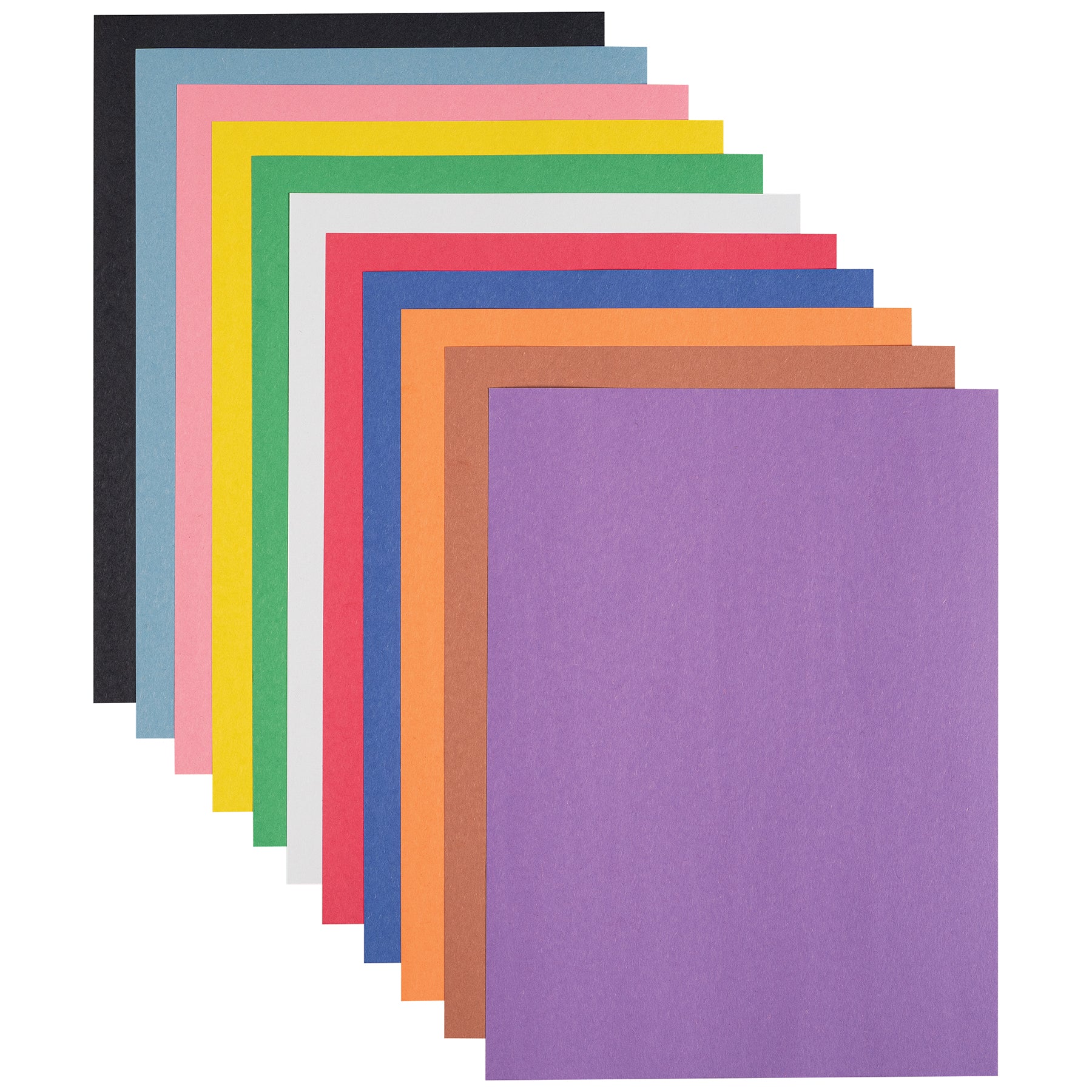 Construction Paper Smart Stack™ 11 Colors, 11 Assorted Colors, 9" x 12", 300 Sheets