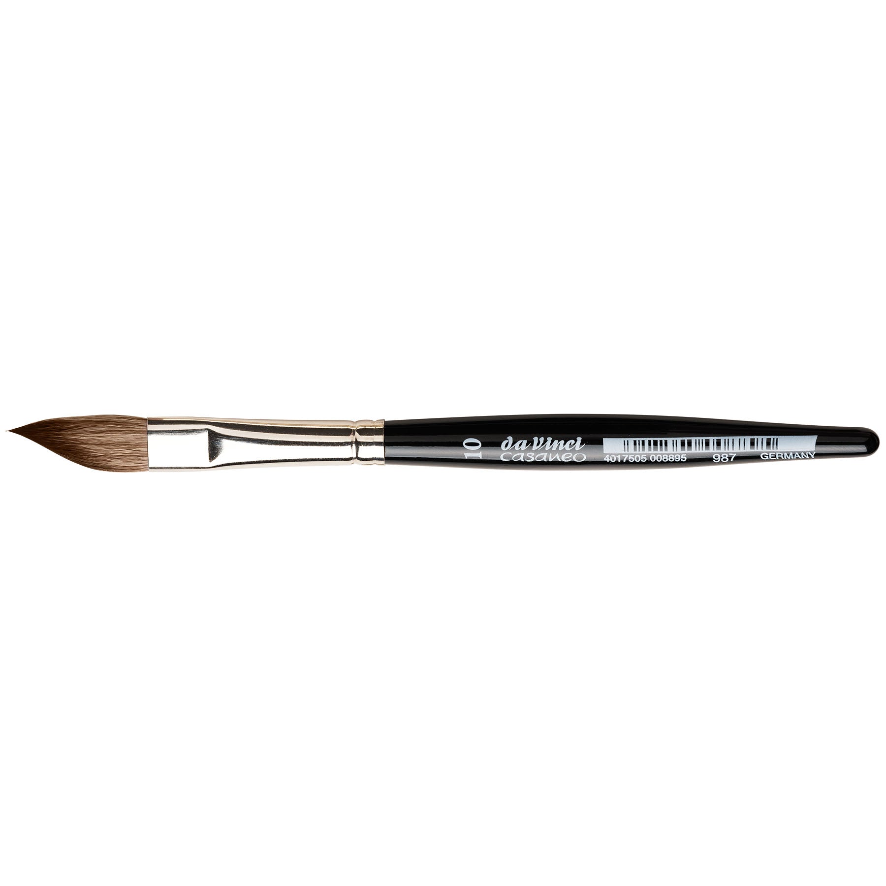 CASANEO XS Sword, Extra Soft Synthetic, Watercolor & Acrylic, Slant, Series 987, Size 10