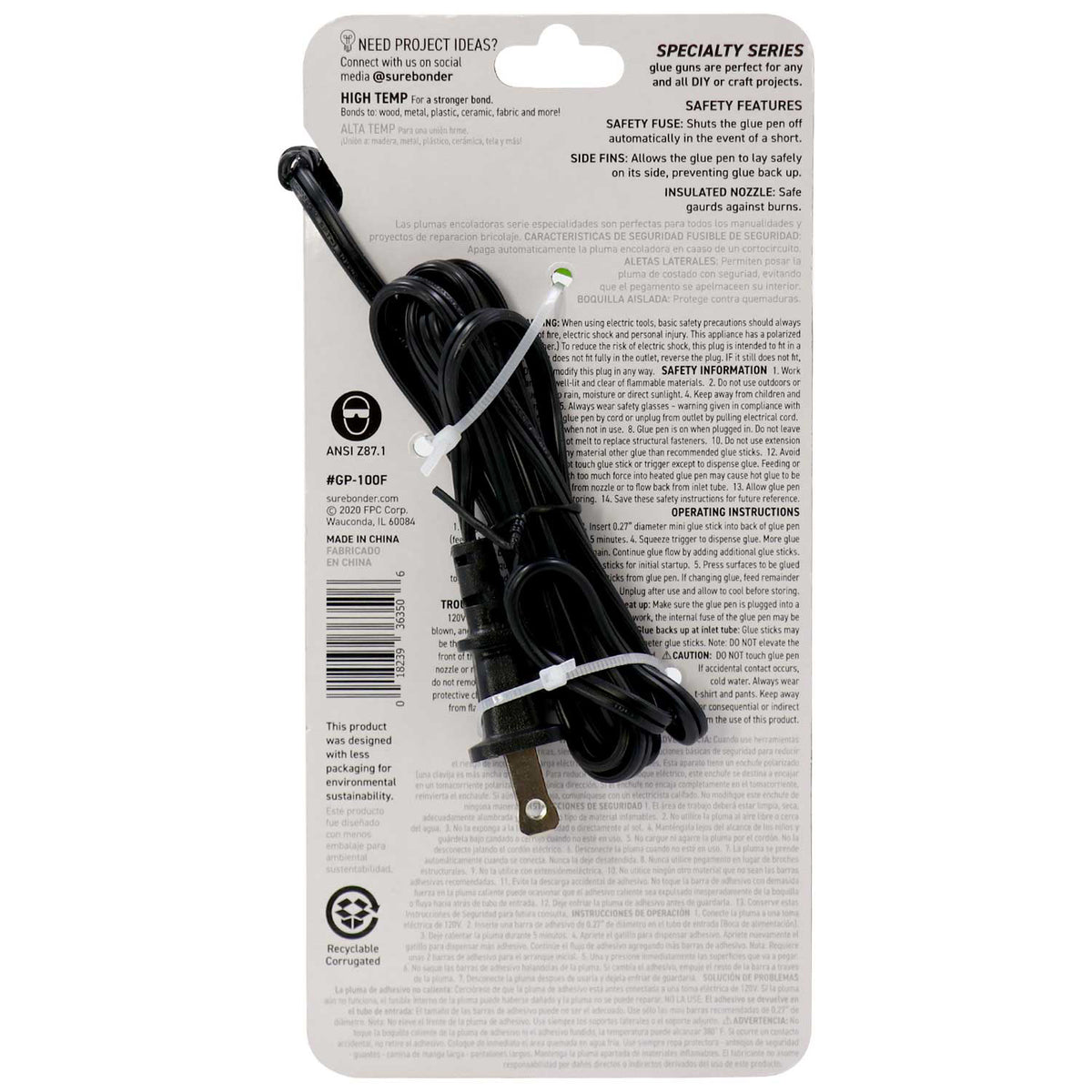 MINI HIGH TEMP DETAIL GLUE PEN