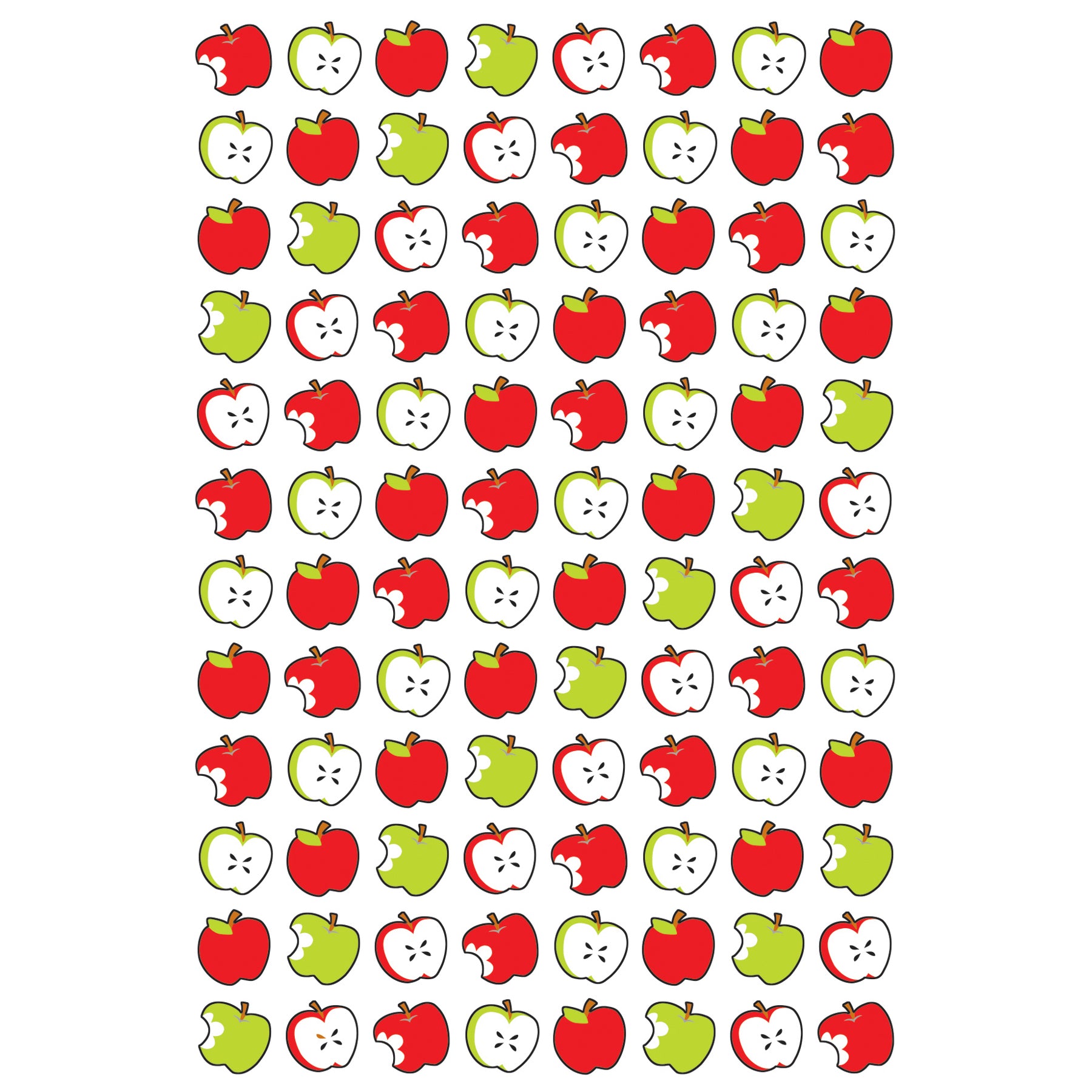 Tasty Apples superShapes Stickers, 800 ct