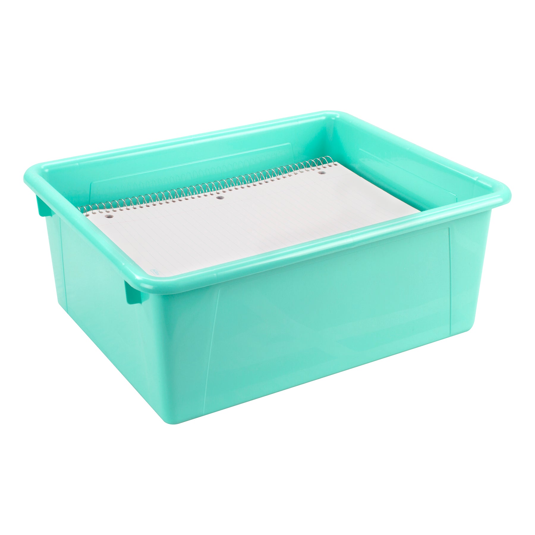 Deep Storage Tray, Teal