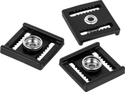Rawlings Replacement Clips For Shin Pads - Black