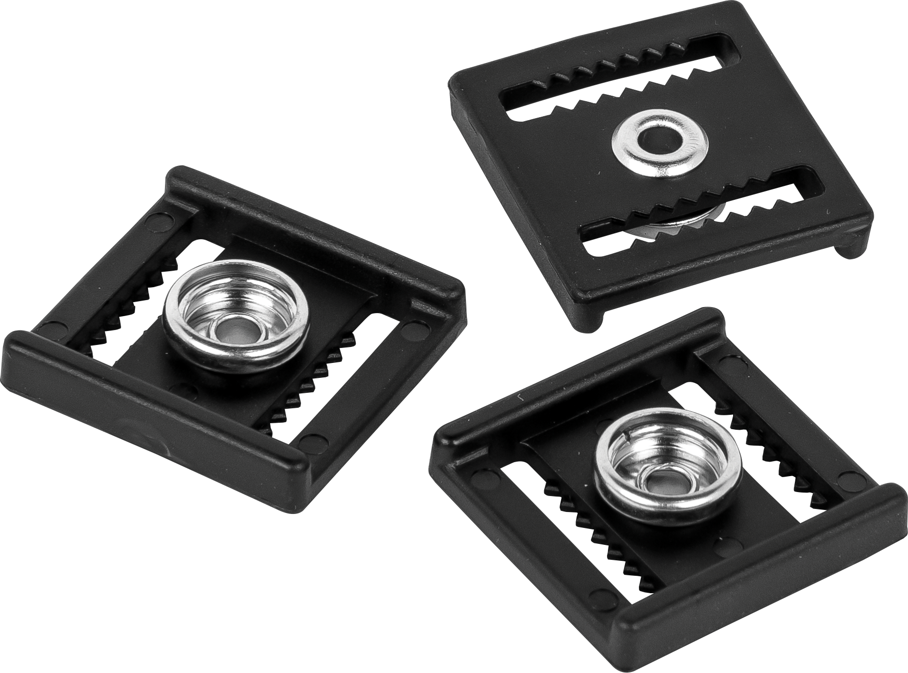 Rawlings Replacement Clips For Shin Pads - Black