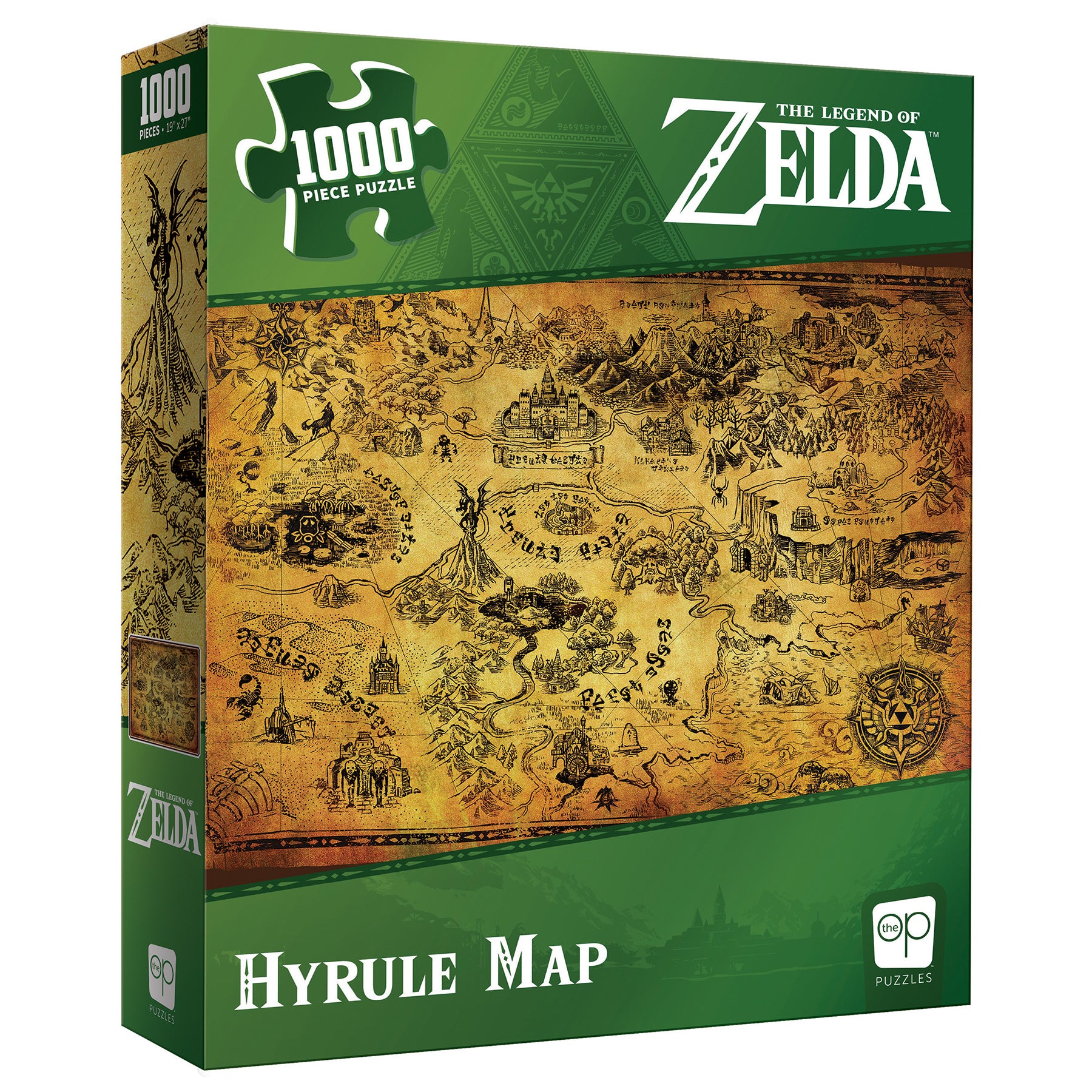 The Legend of Zelda™ Hyrule Map Puzzle, 1000 Pieces