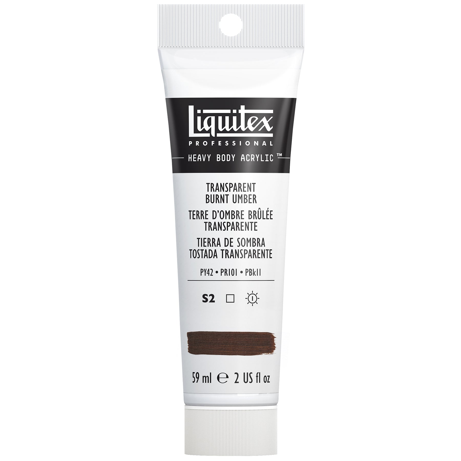HB 59ml tube - Transparent Burnt Umber