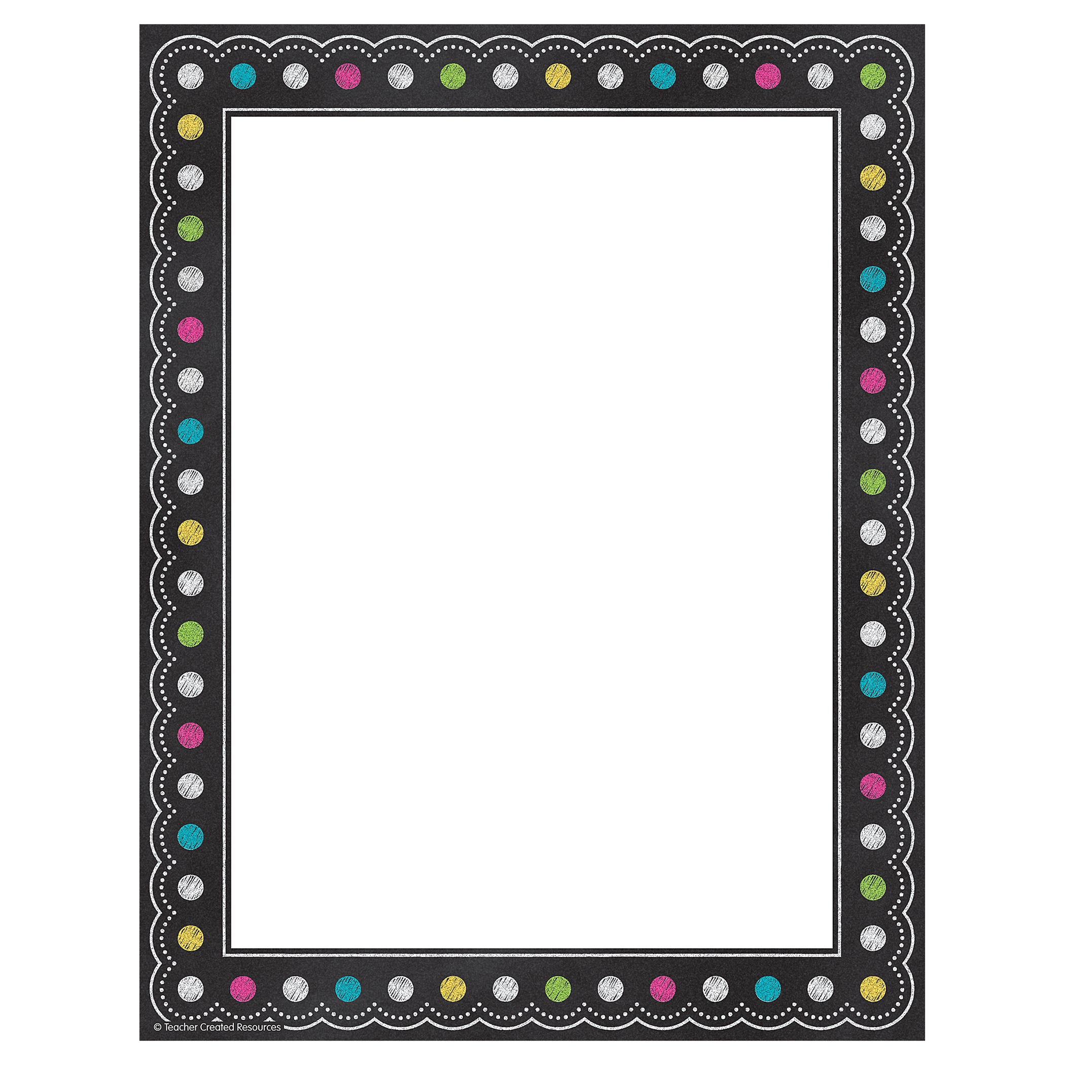 Chalkboard Brights Computer Paper