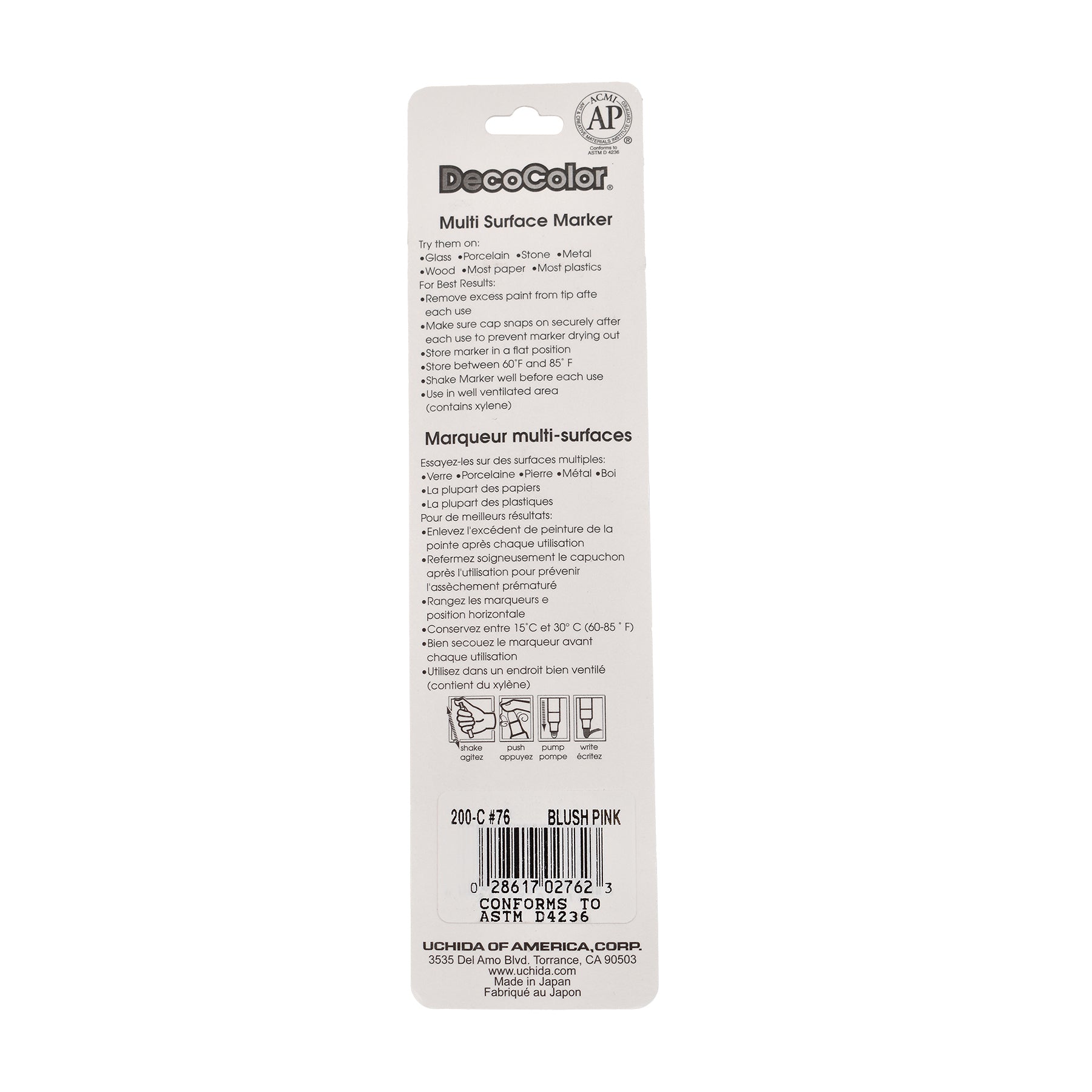 DecoColor® Paint Marker, Fine, 200-S, Blush Pink #76