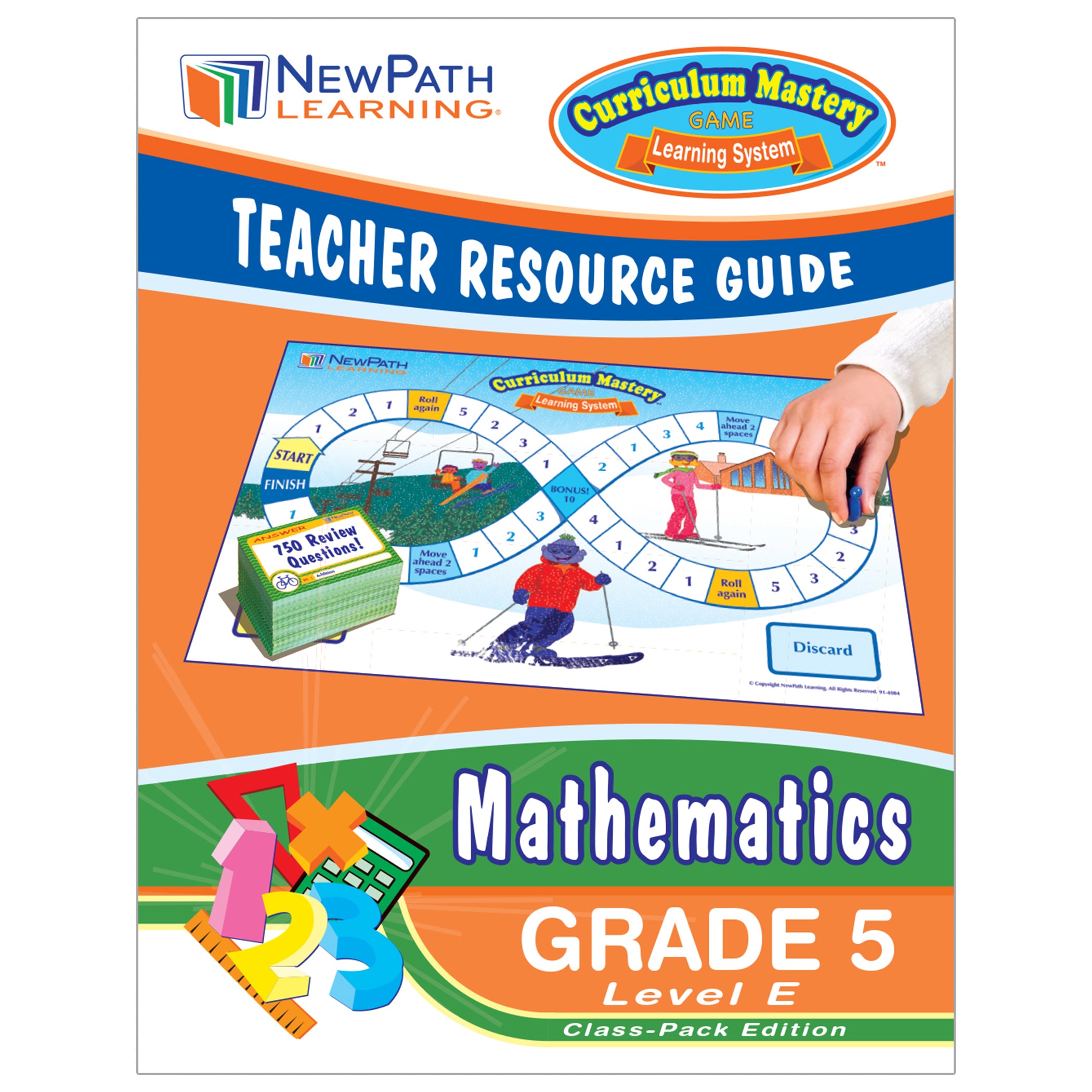 Grade 5 Math Curriculum Mastery® Game - Class-Pack Edition