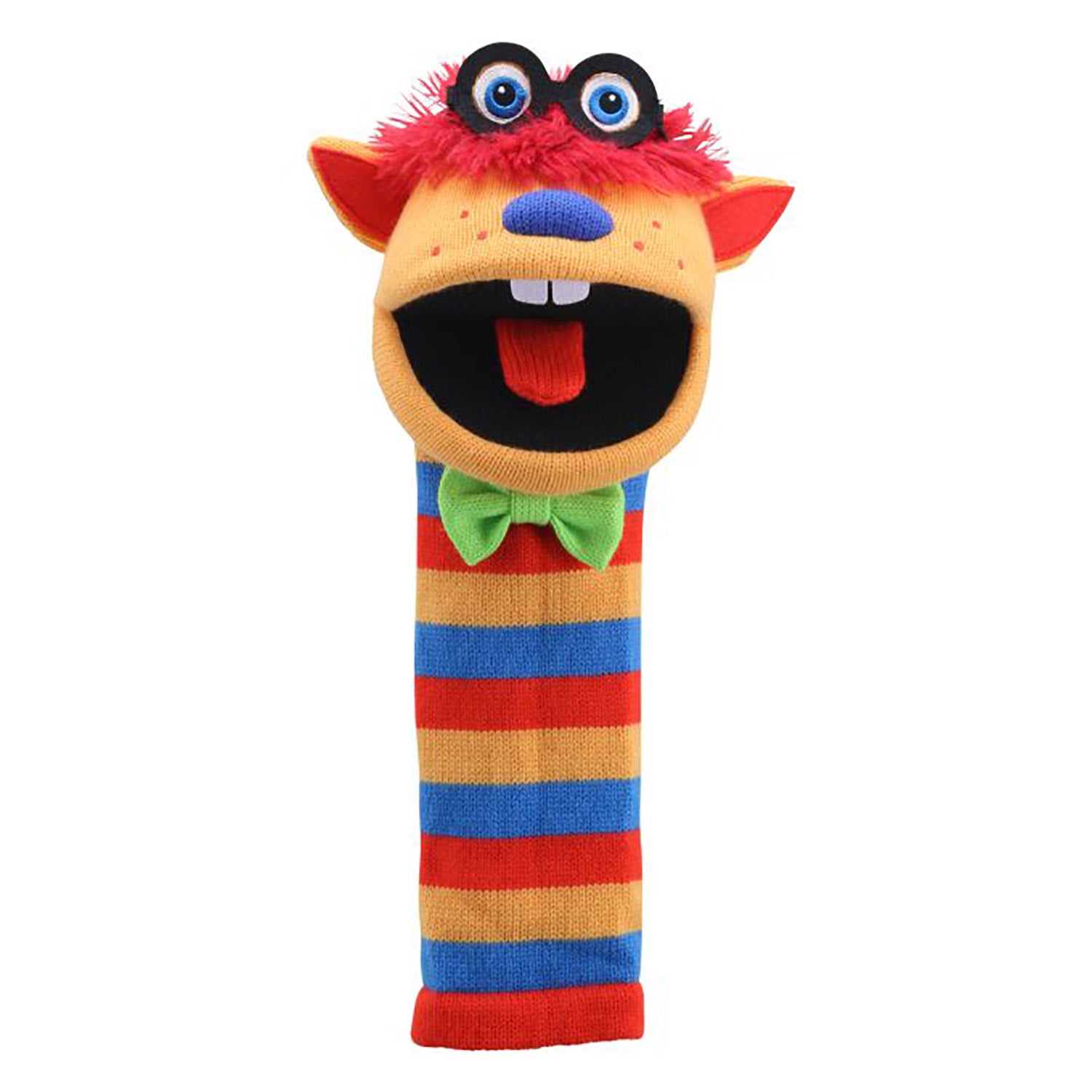 Eco Knitted Puppet: Humphrey