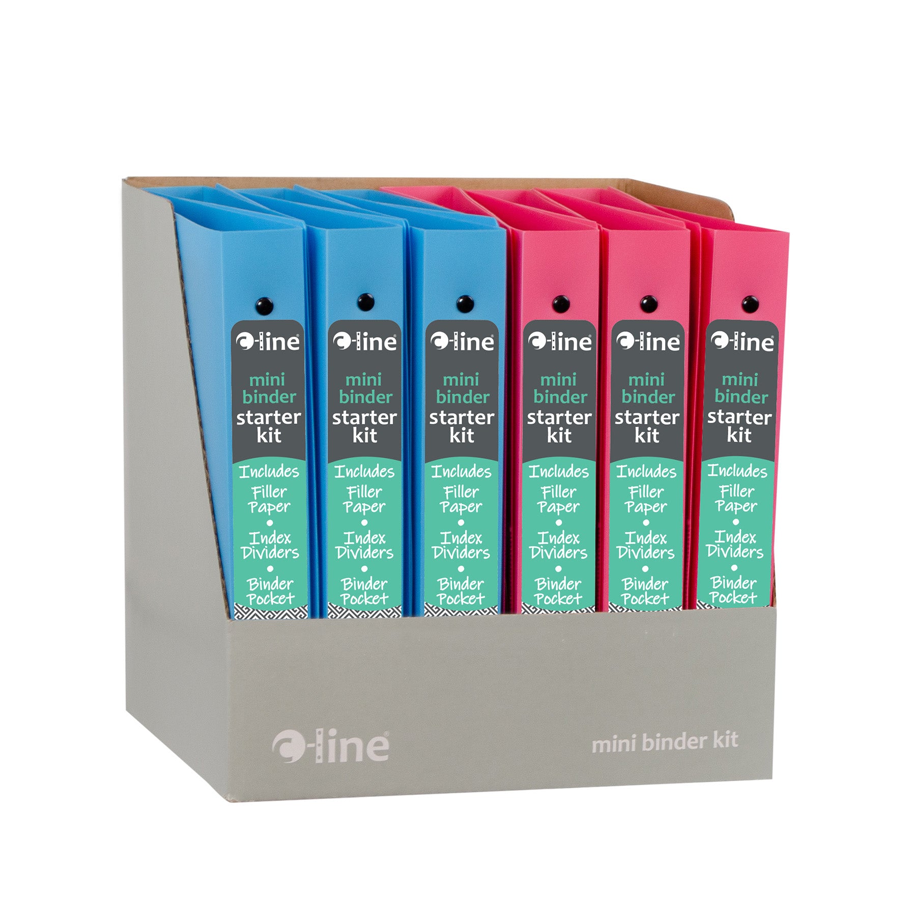 Mini Size Binder Starter Kit, Assorted