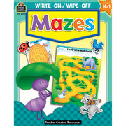 Write-On/Wipe-Off: Mazes