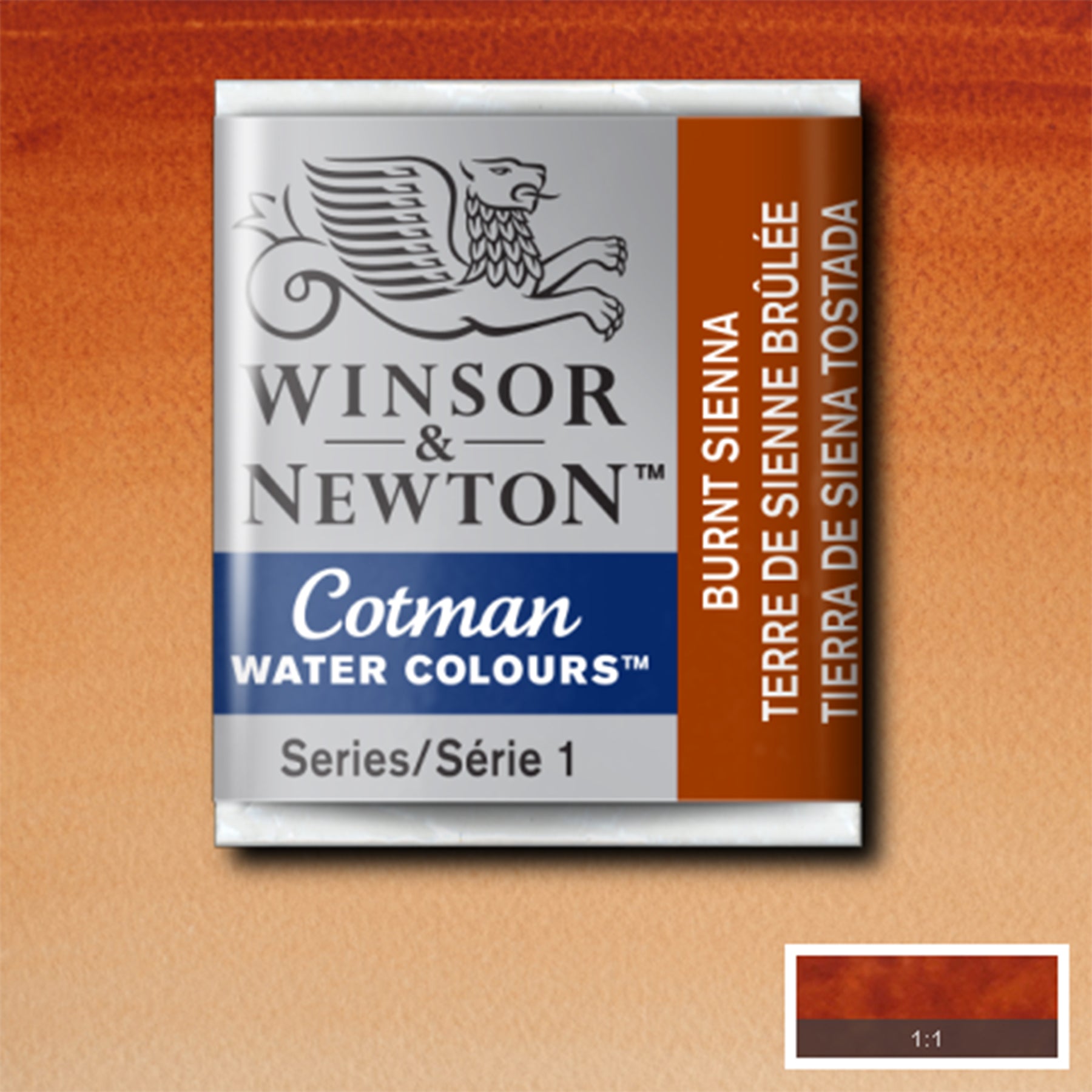 CWC Half Pan - Burnt Sienna