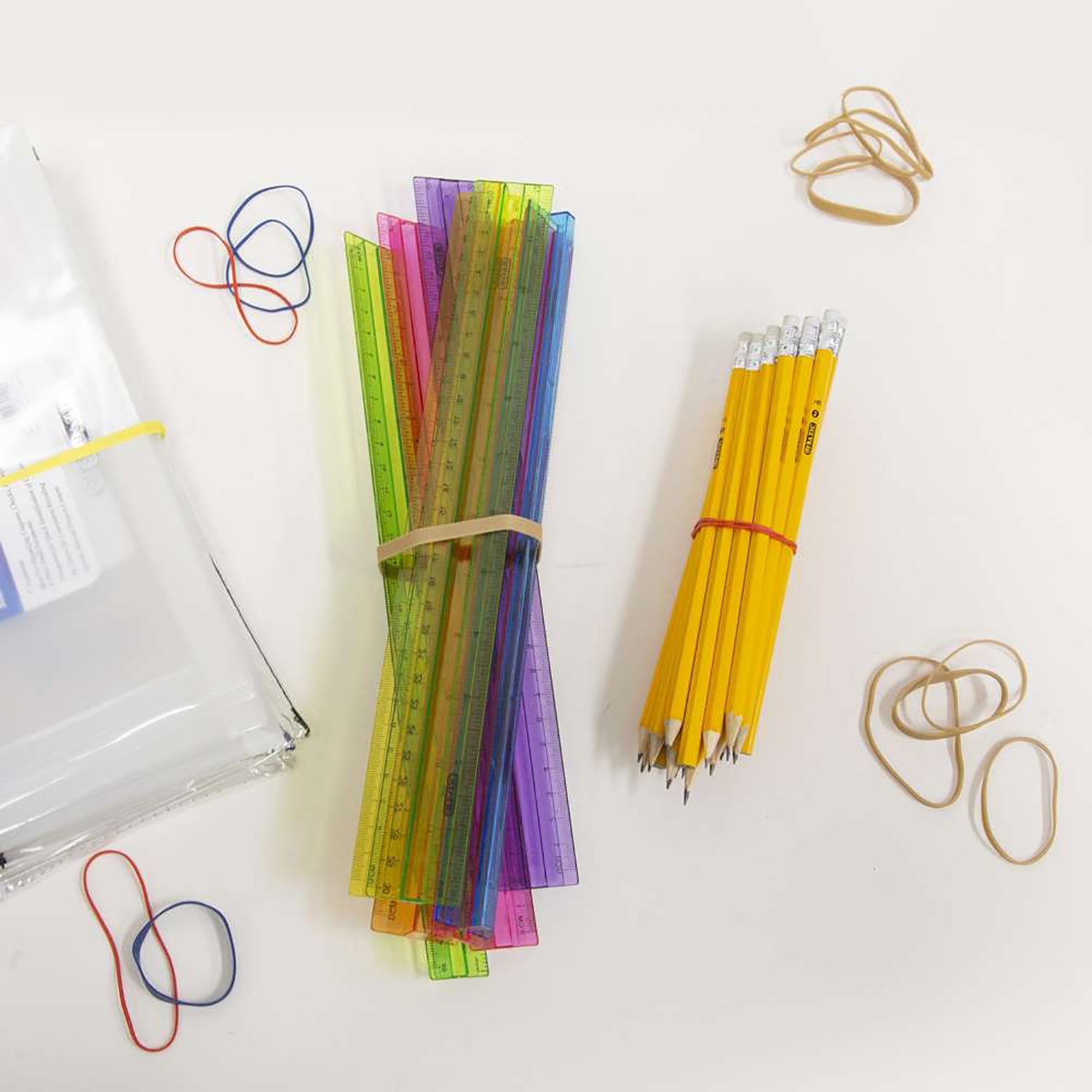 Rubber Bands, 2oz./56.70g, Assorted Sizes