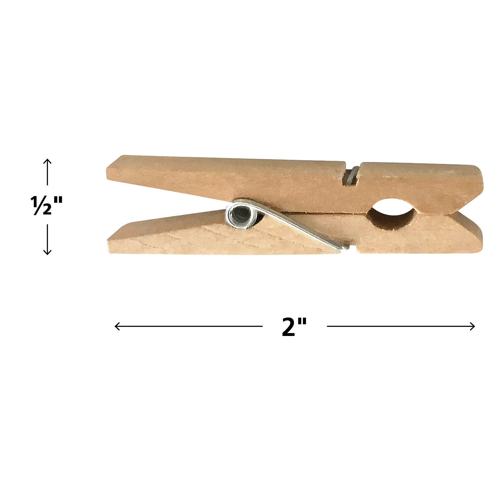 STEM Basics: Medium Clothespins - 50 Count