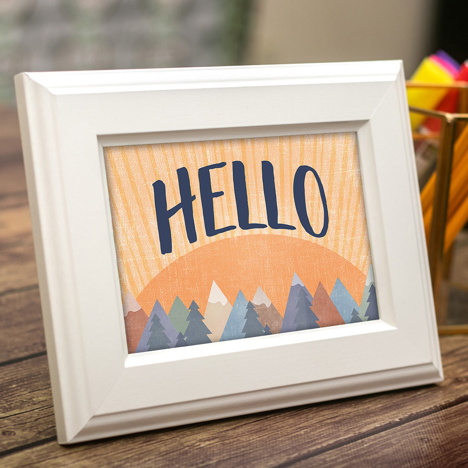 Moving Mountains Hello Postcards, Pack of 30