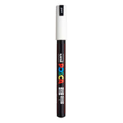 uni® POSCA PC-1MR Water-Based Paint Markers, Extra Fine Tip (0.7mm), White