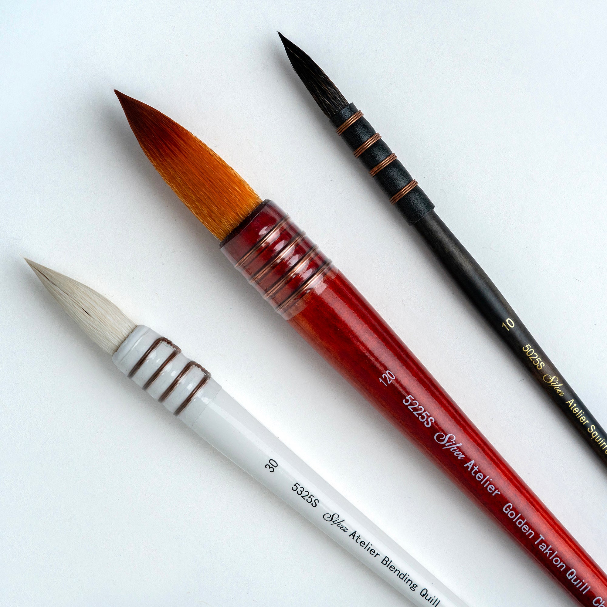 Atelier Quills Rounds, 3 Brushes