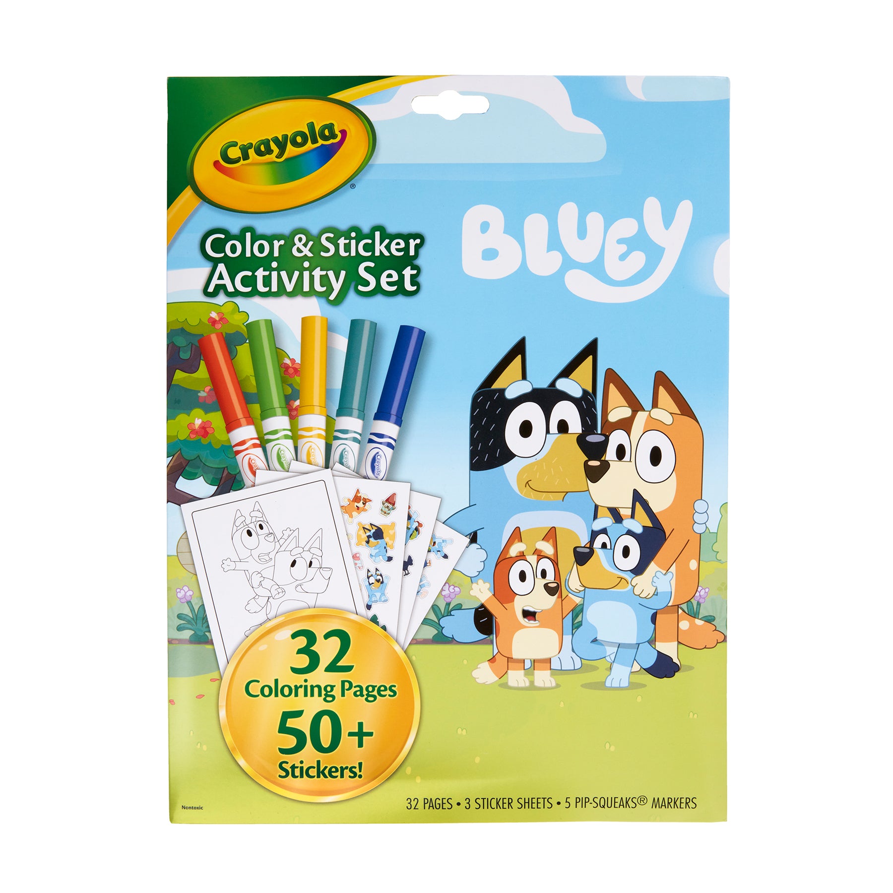 Color & Sticker Activity Set, Bluey