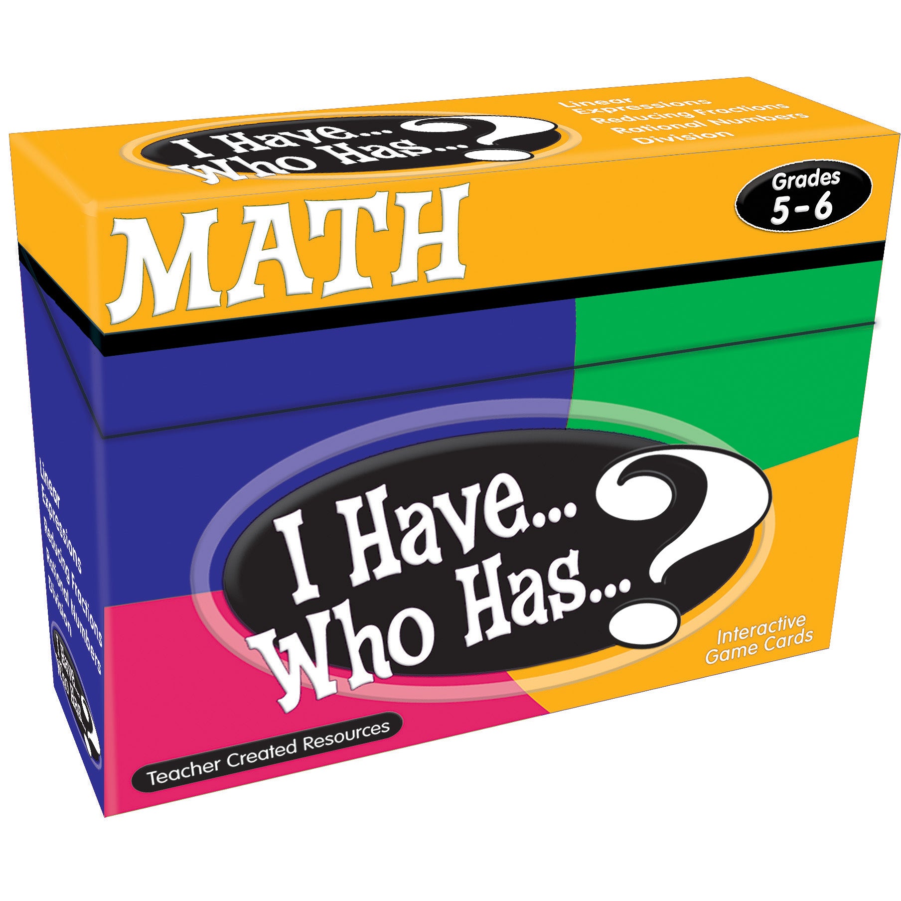 I Have... Who Has...? Math Game (Gr. 5–6)