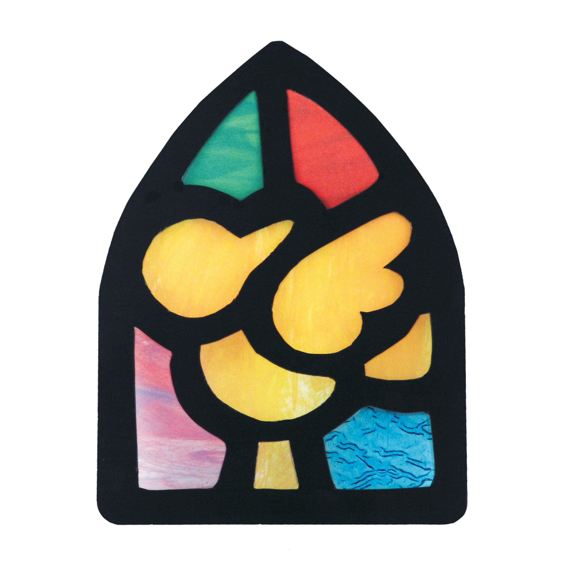 Stained Glass Paper, 5-1/2" x 8-1/2", 24 Sheets