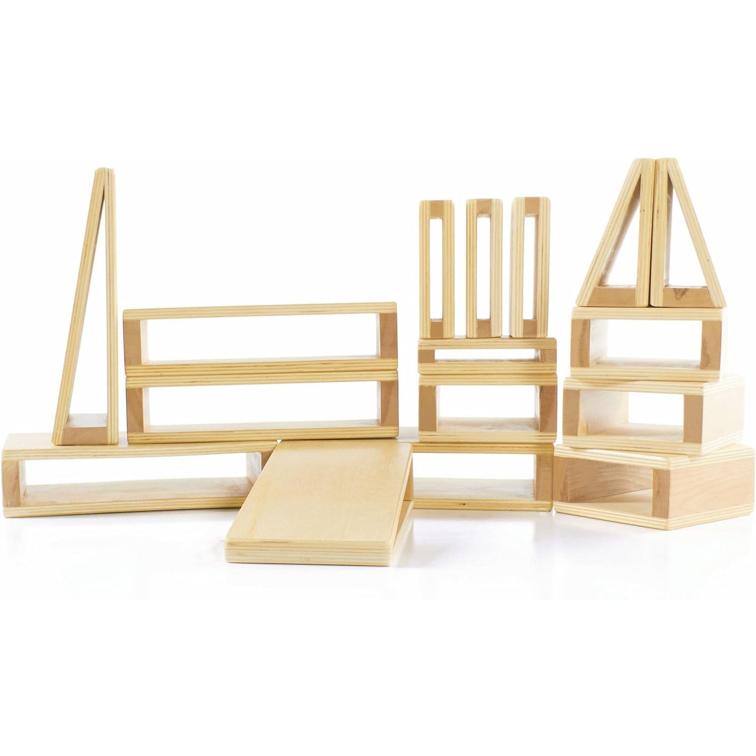 Hollow Blocks, 16-Piece Set
