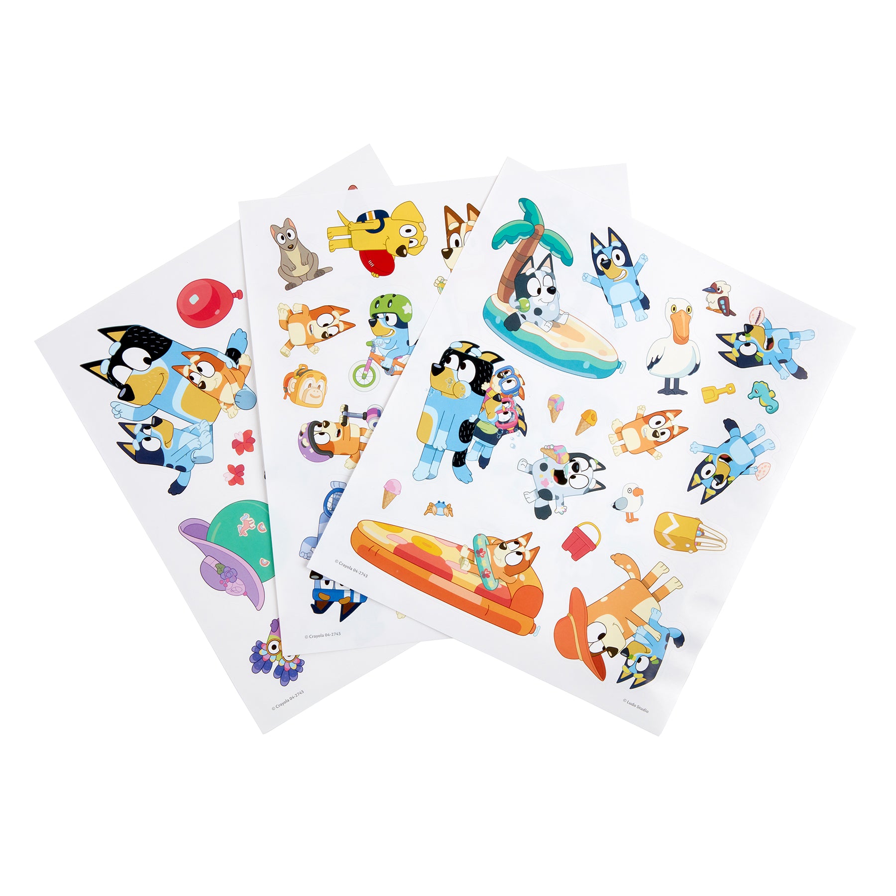 Color & Sticker Activity Set, Bluey