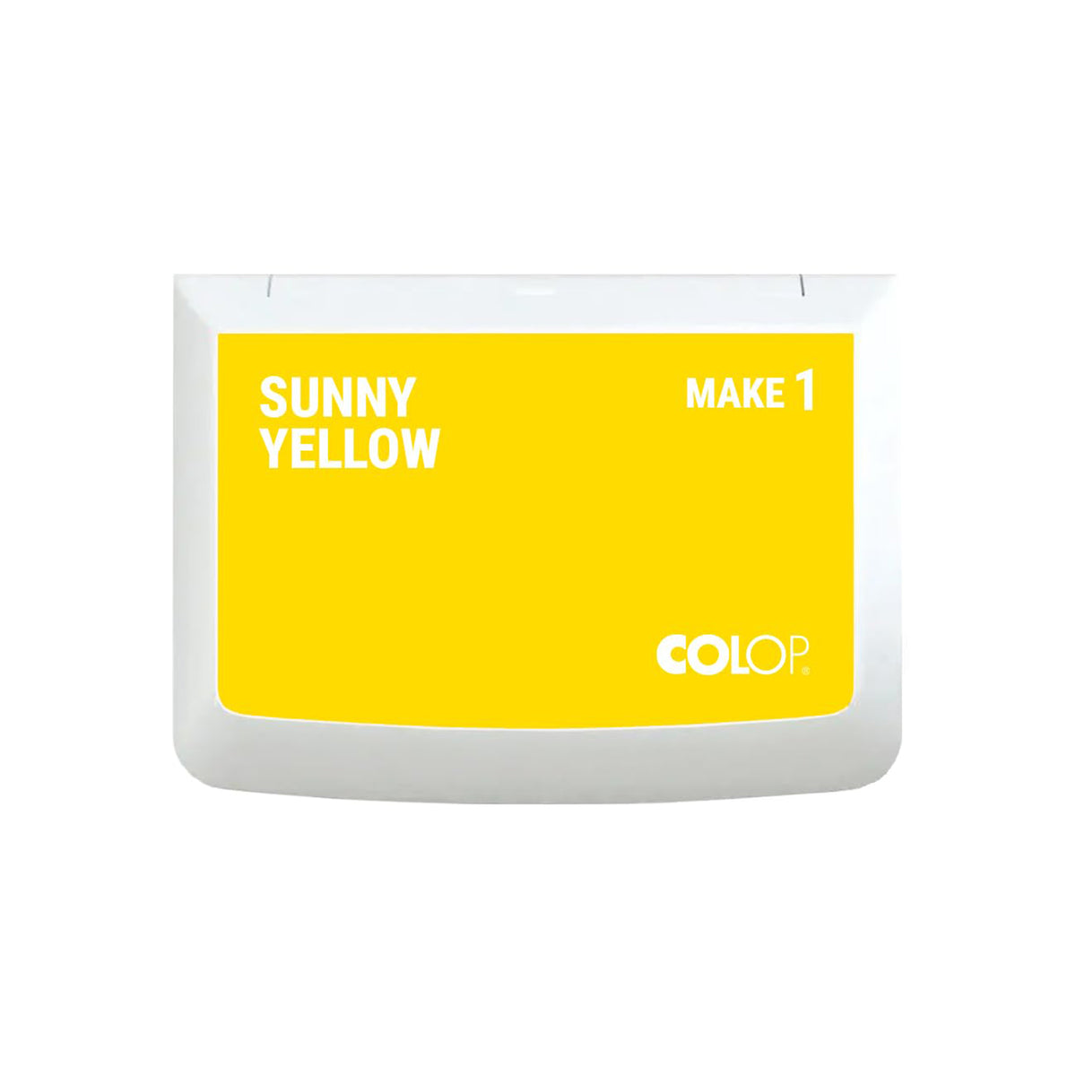 PRM INK PAD STD 3.5X2 SUNNY YLW