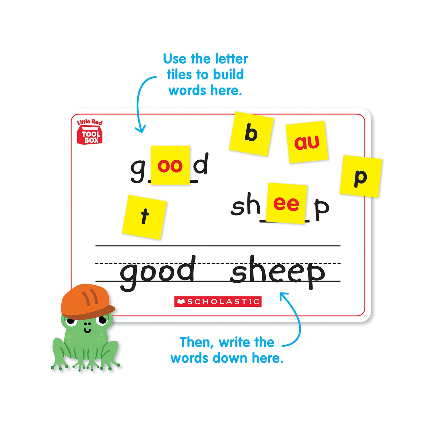 Little Red Tool Box: Word Builders Phonics Tiles: Advanced Phonics Concepts