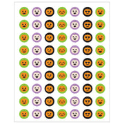Halloween Pumpkins Mini Stickers, Pack of 378