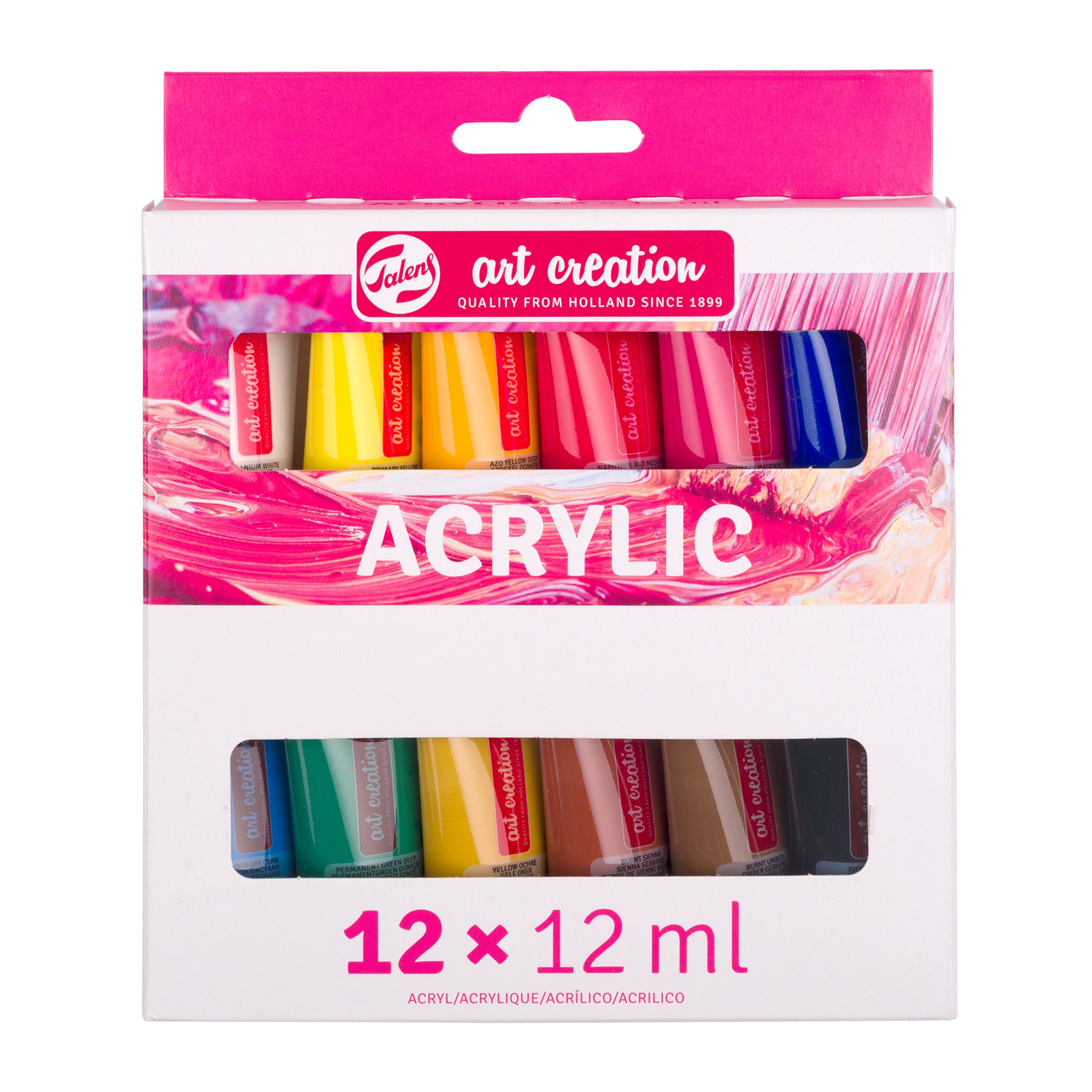 Acrylic Set, 12 x 12mL