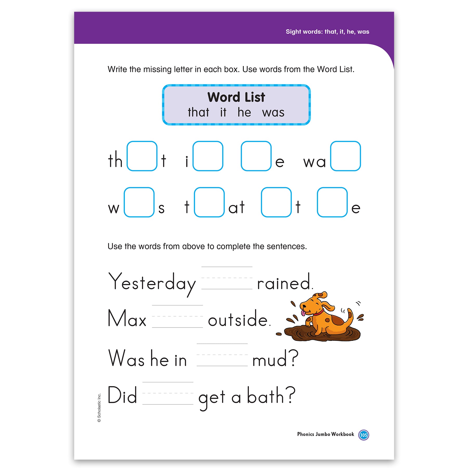 My First Phonics Jumbo Workbook
