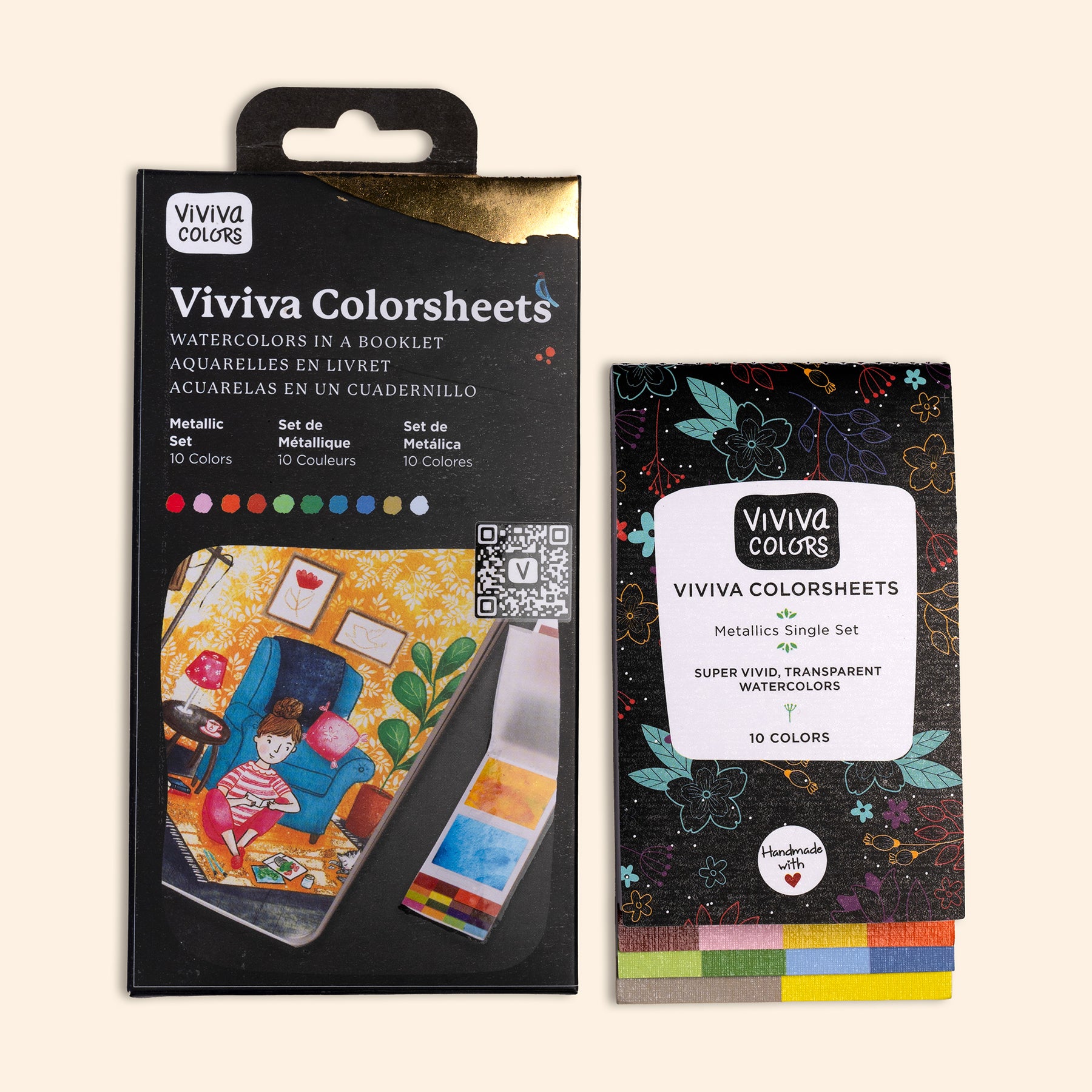 Viviva Colorsheets - Metallic Set