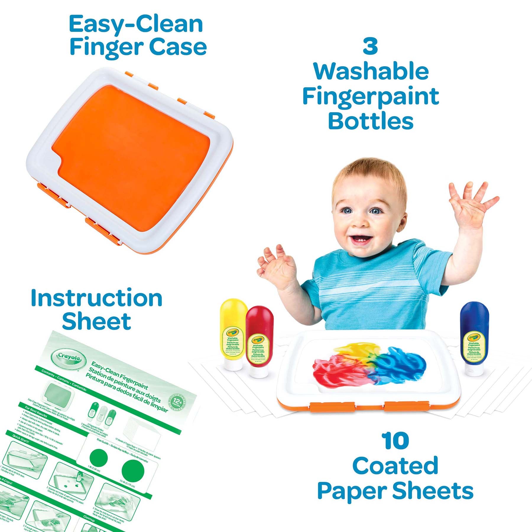 Easy-Clean Fingerpaint